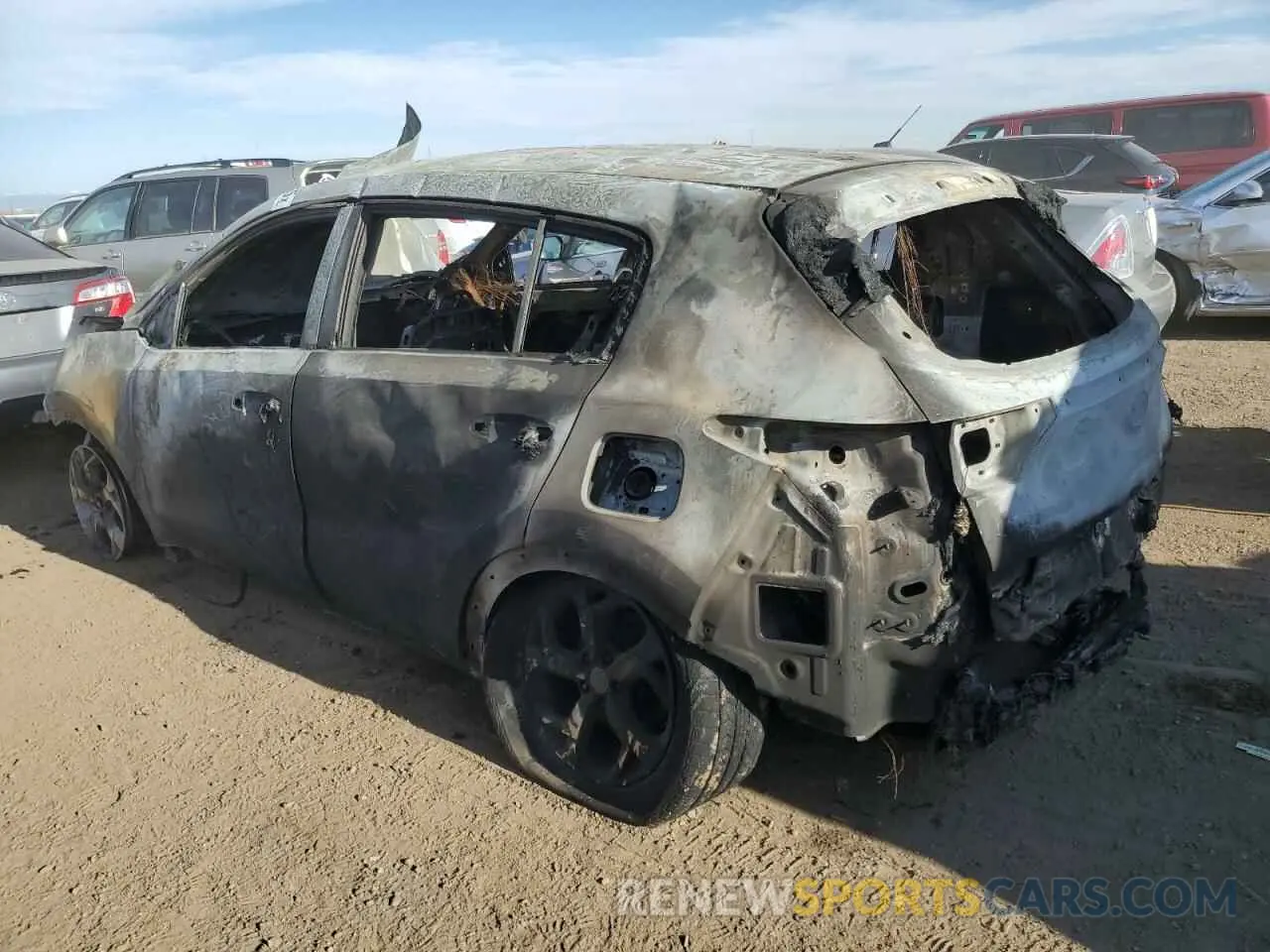 2 Photograph of a damaged car KNDPMCAC1N7997893 KIA SPORTAGE 2022