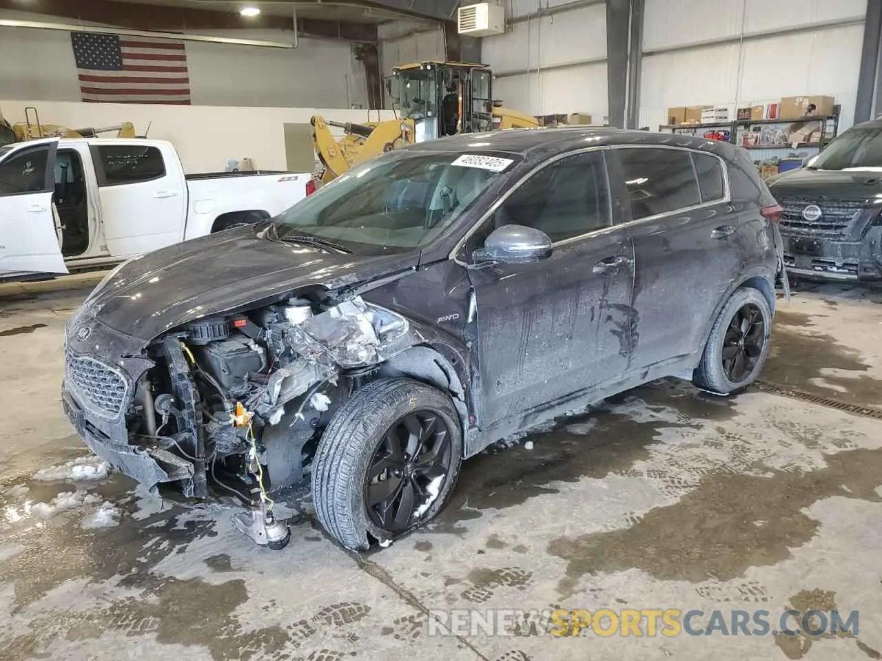 1 Photograph of a damaged car KNDPMCAC2N7965440 KIA SPORTAGE 2022