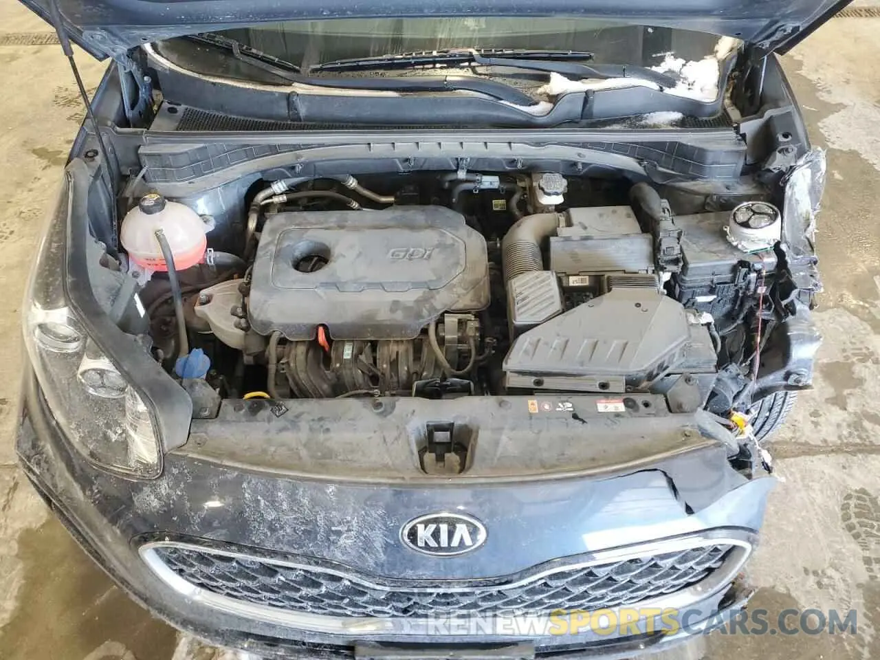 13 Photograph of a damaged car KNDPMCAC2N7965440 KIA SPORTAGE 2022