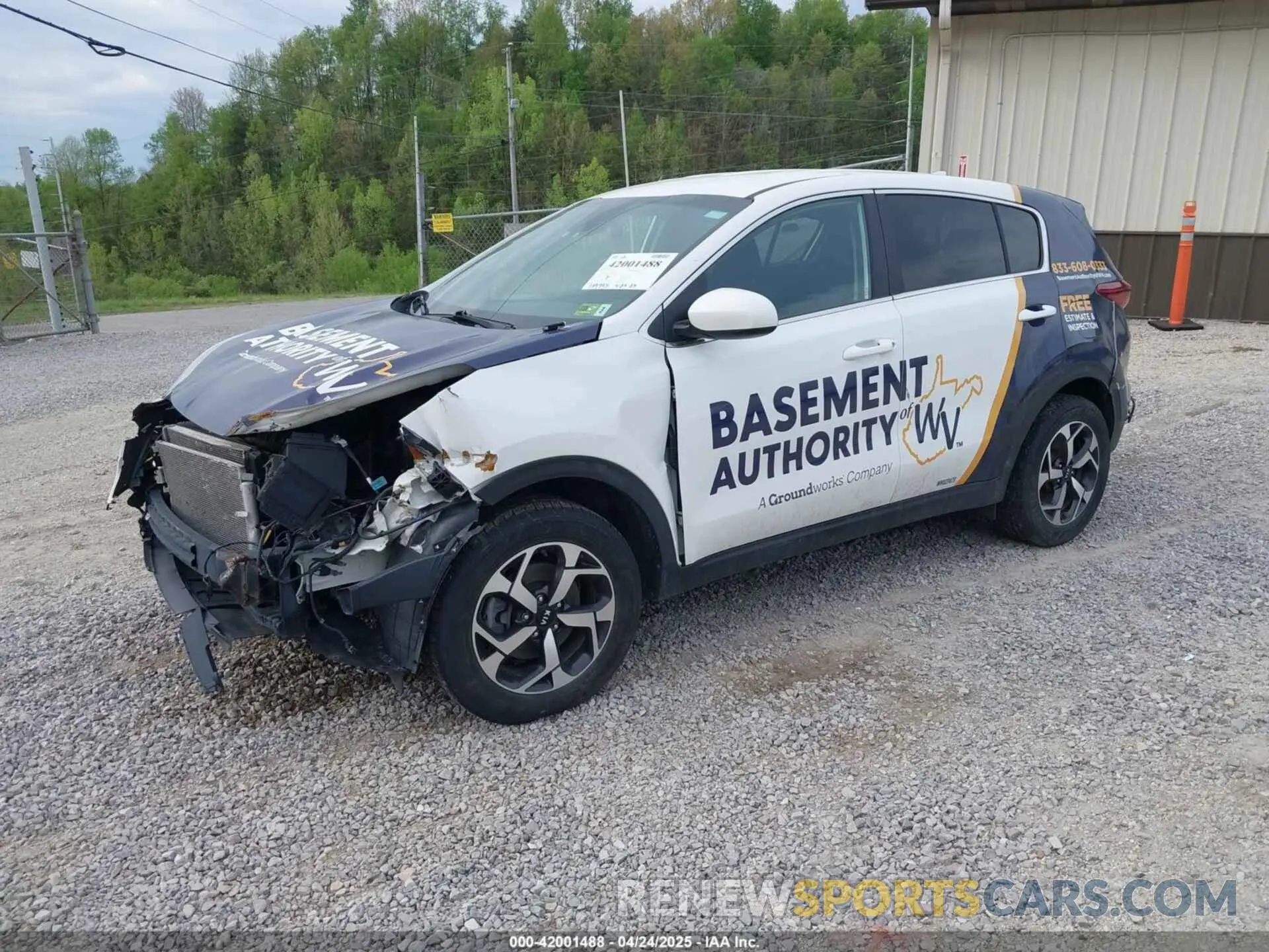 2 Photograph of a damaged car KNDPMCAC3N7001509 KIA SPORTAGE 2022