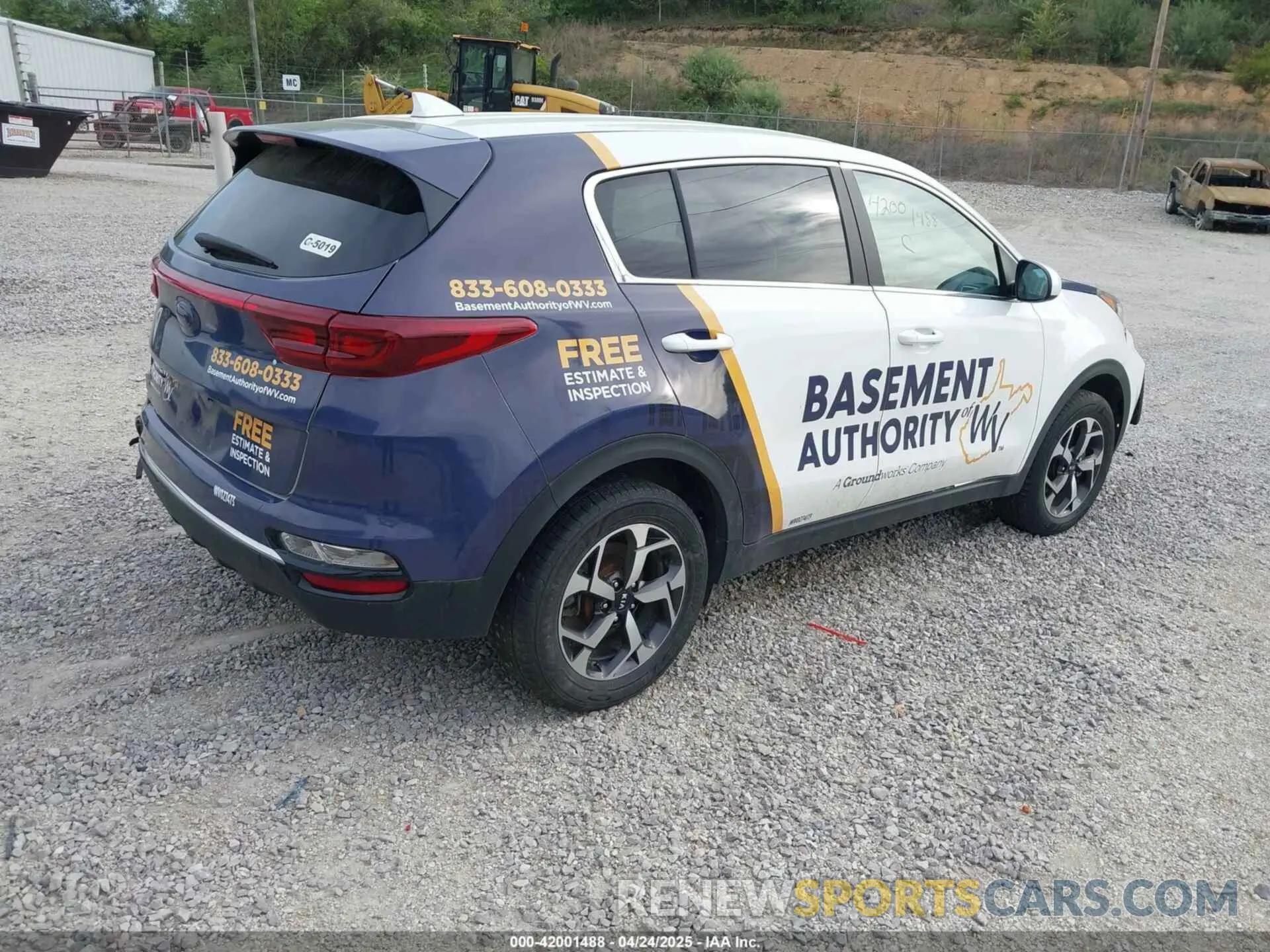 4 Photograph of a damaged car KNDPMCAC3N7001509 KIA SPORTAGE 2022
