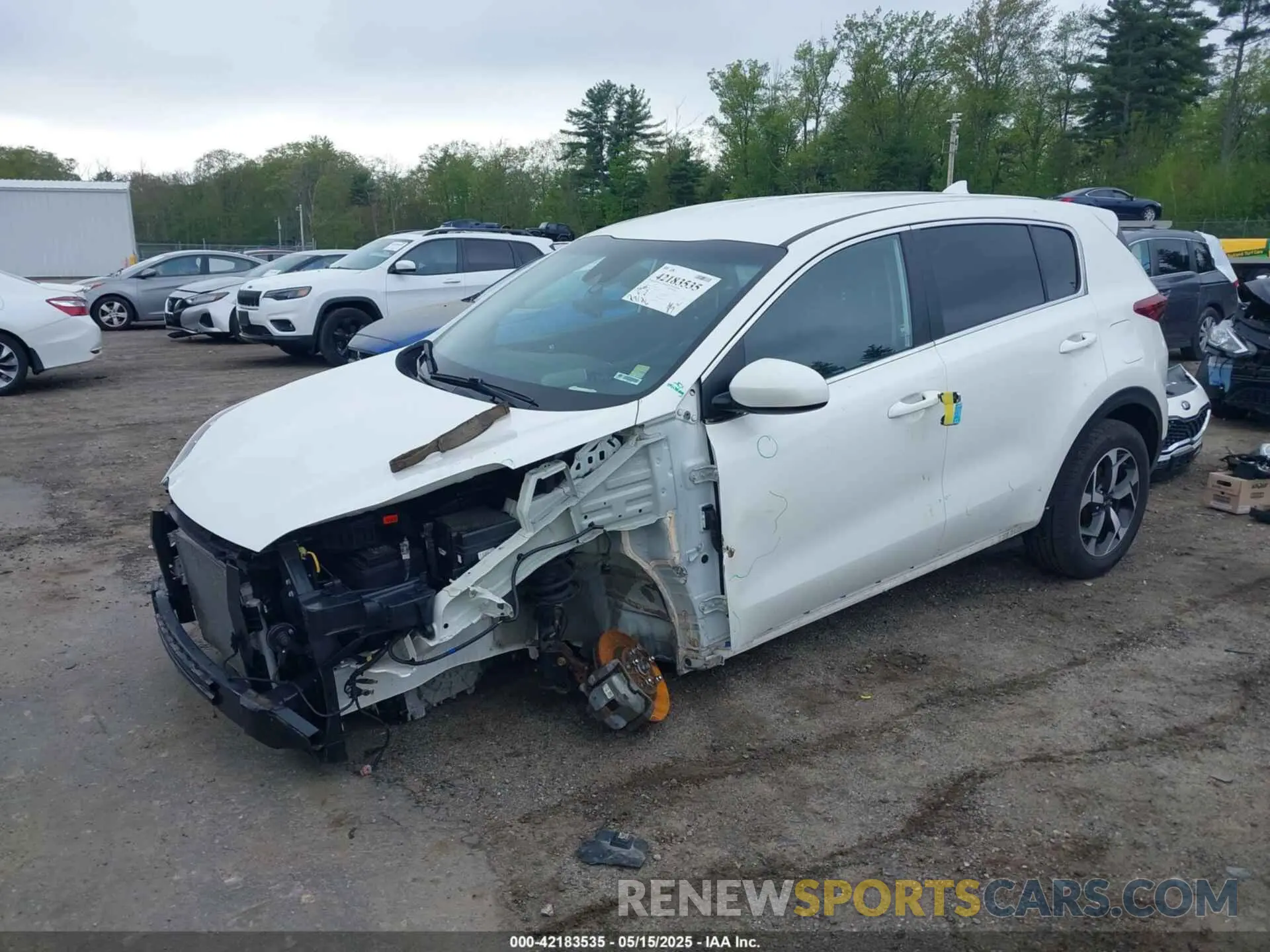 2 Photograph of a damaged car KNDPMCAC3N7008041 KIA SPORTAGE 2022