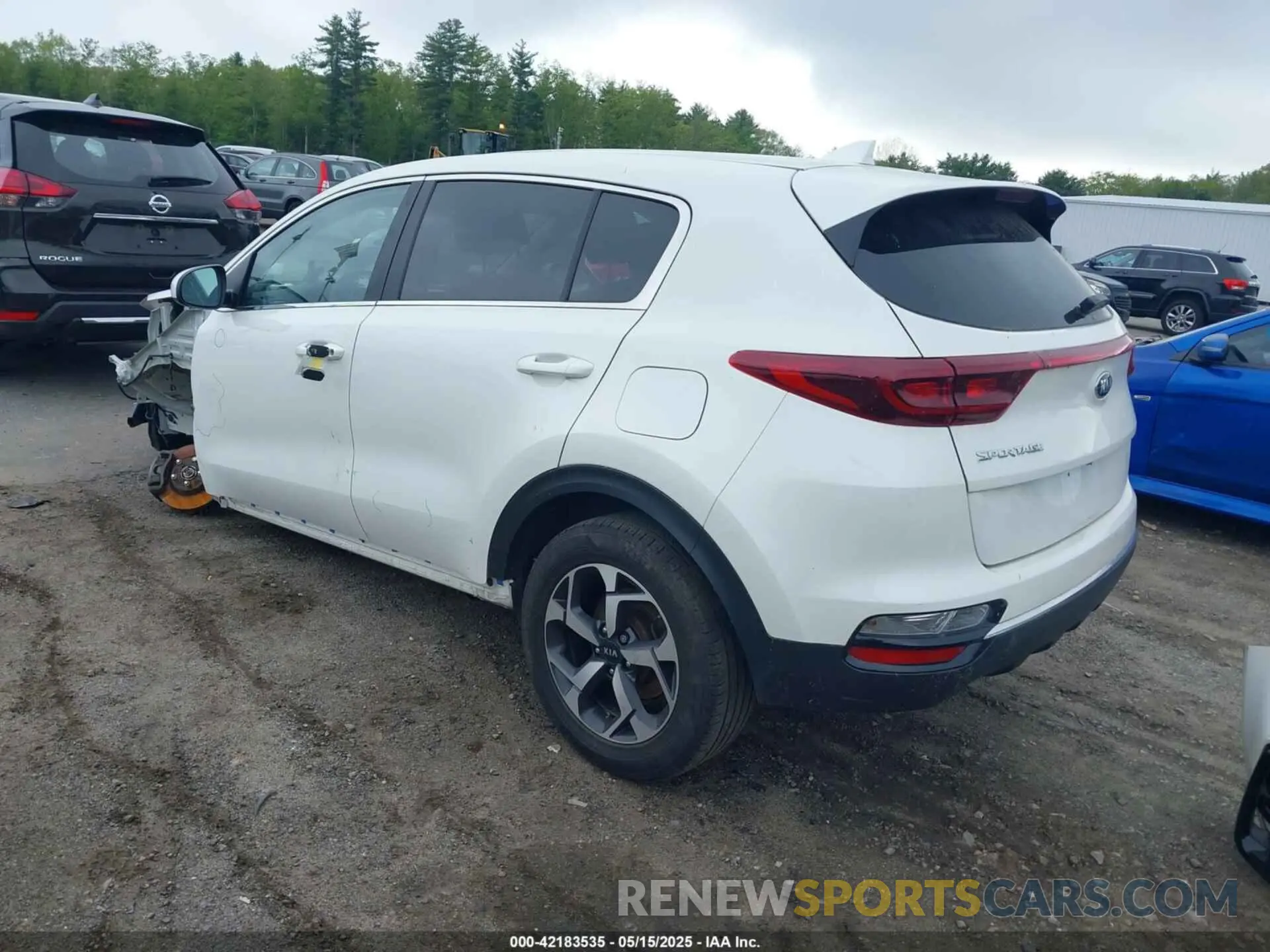 3 Photograph of a damaged car KNDPMCAC3N7008041 KIA SPORTAGE 2022