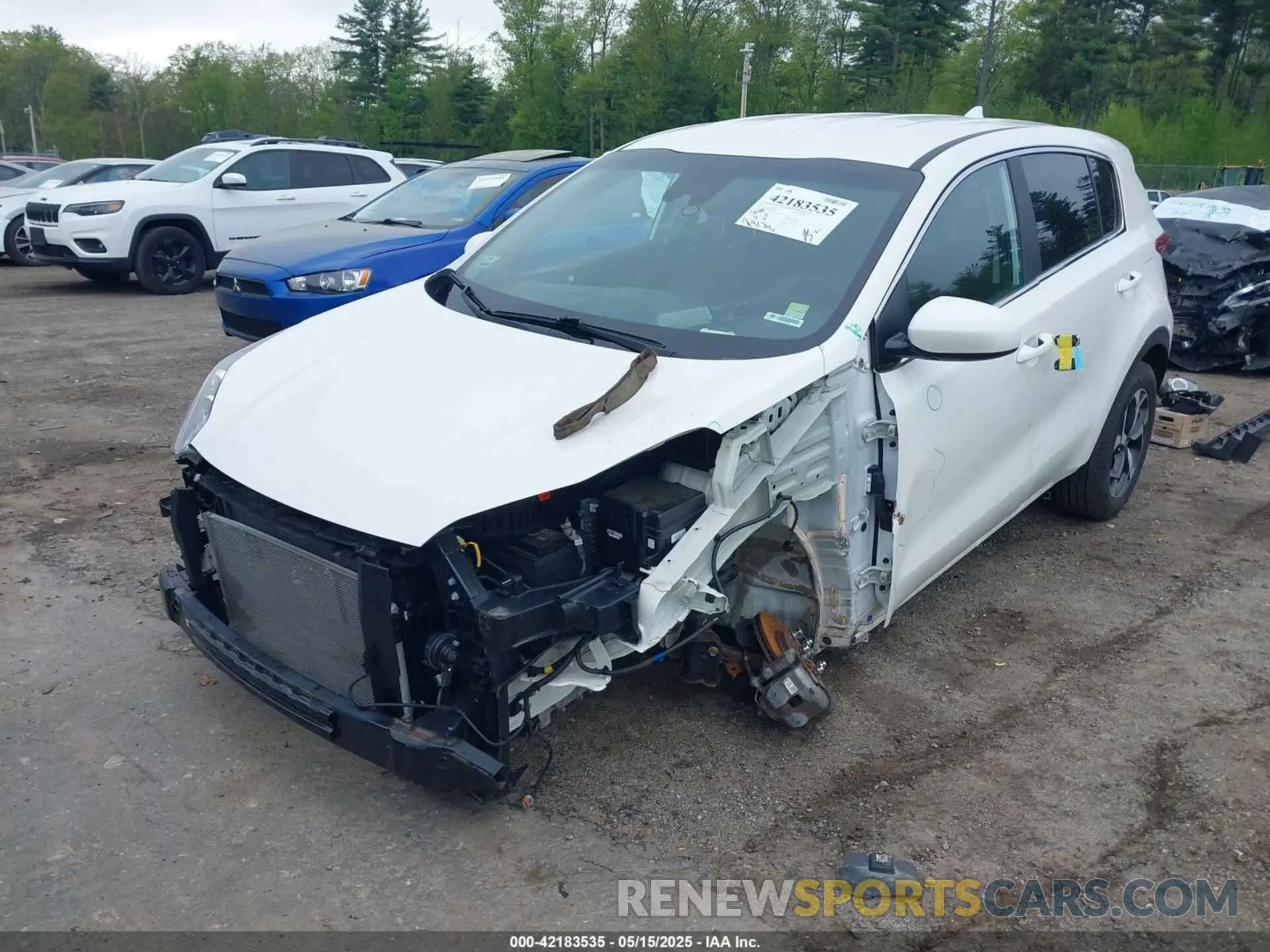 6 Photograph of a damaged car KNDPMCAC3N7008041 KIA SPORTAGE 2022