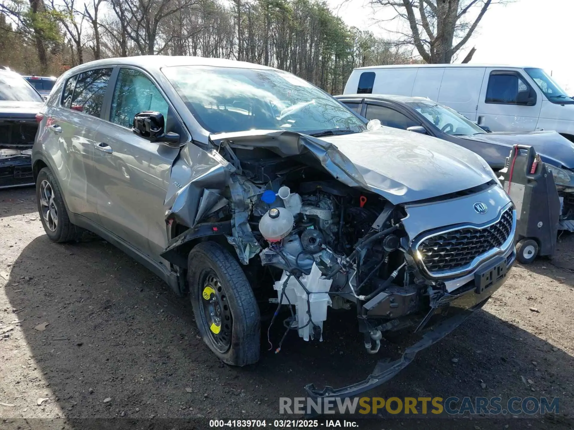 6 Photograph of a damaged car KNDPMCAC3N7008525 KIA SPORTAGE 2022