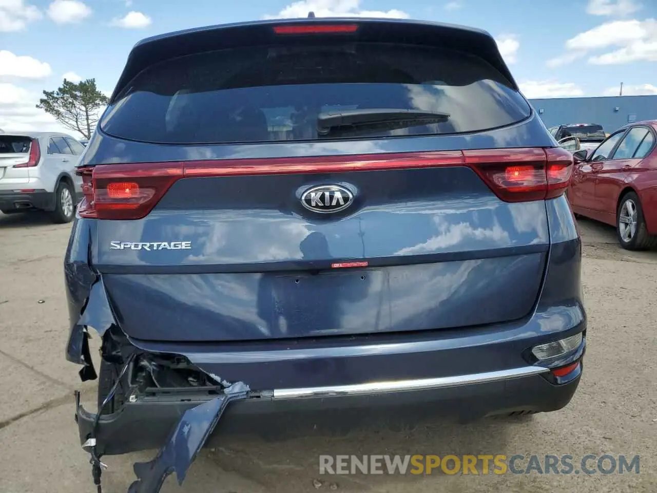 6 Photograph of a damaged car KNDPMCAC3N7025051 KIA SPORTAGE 2022