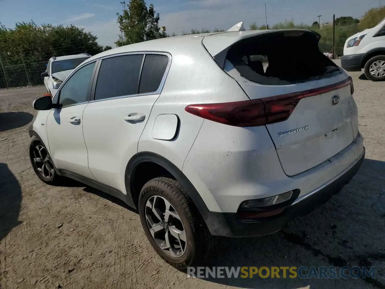 2 Photograph of a damaged car KNDPMCAC3N7948808 KIA SPORTAGE 2022