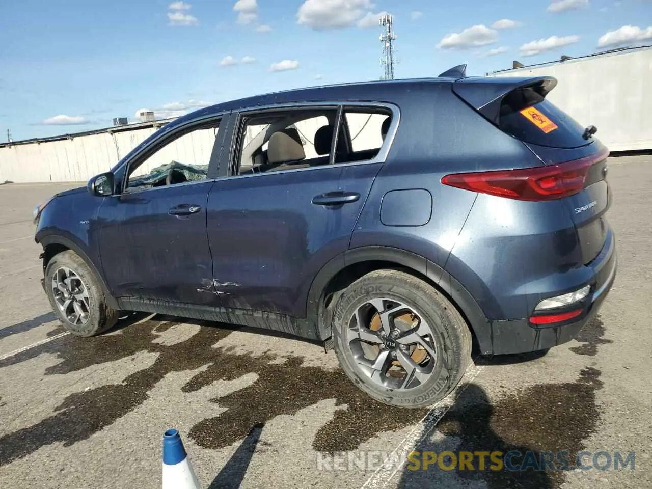 2 Photograph of a damaged car KNDPMCAC3N7994767 KIA SPORTAGE 2022