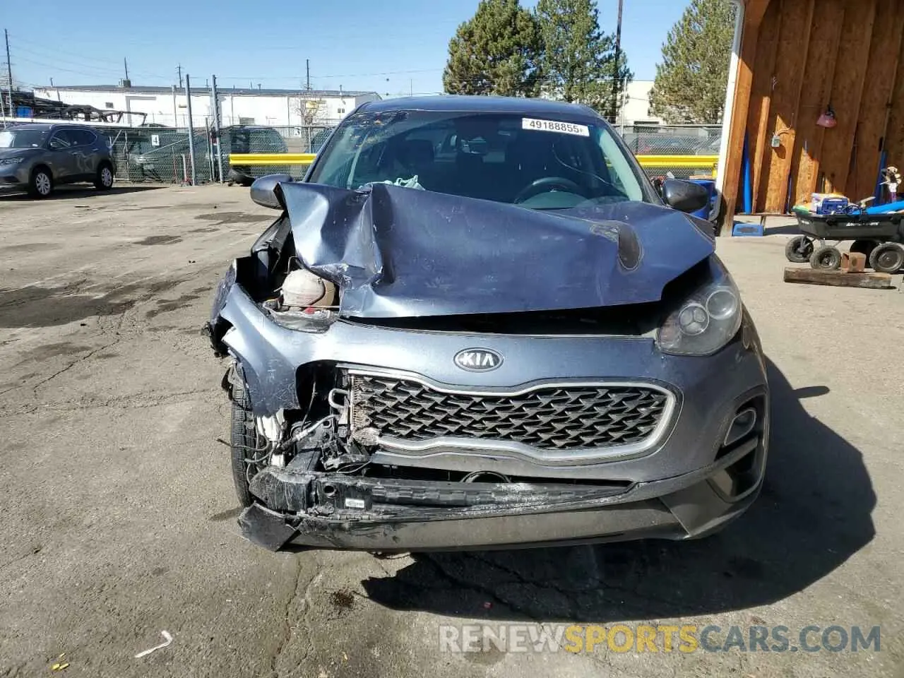 5 Photograph of a damaged car KNDPMCAC4N7991456 KIA SPORTAGE 2022