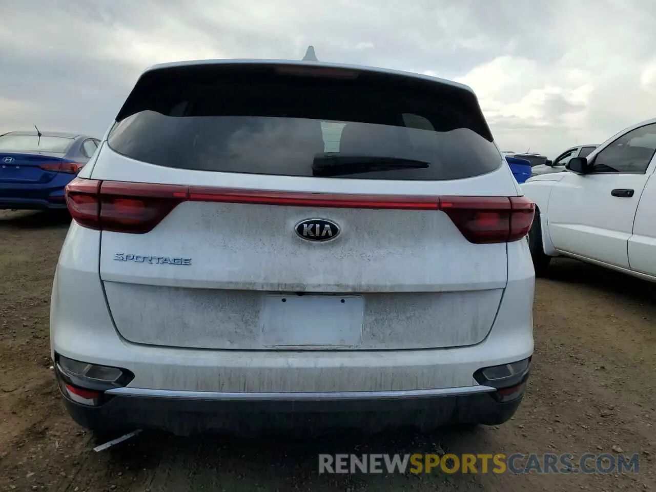 6 Photograph of a damaged car KNDPMCAC5N7000264 KIA SPORTAGE 2022