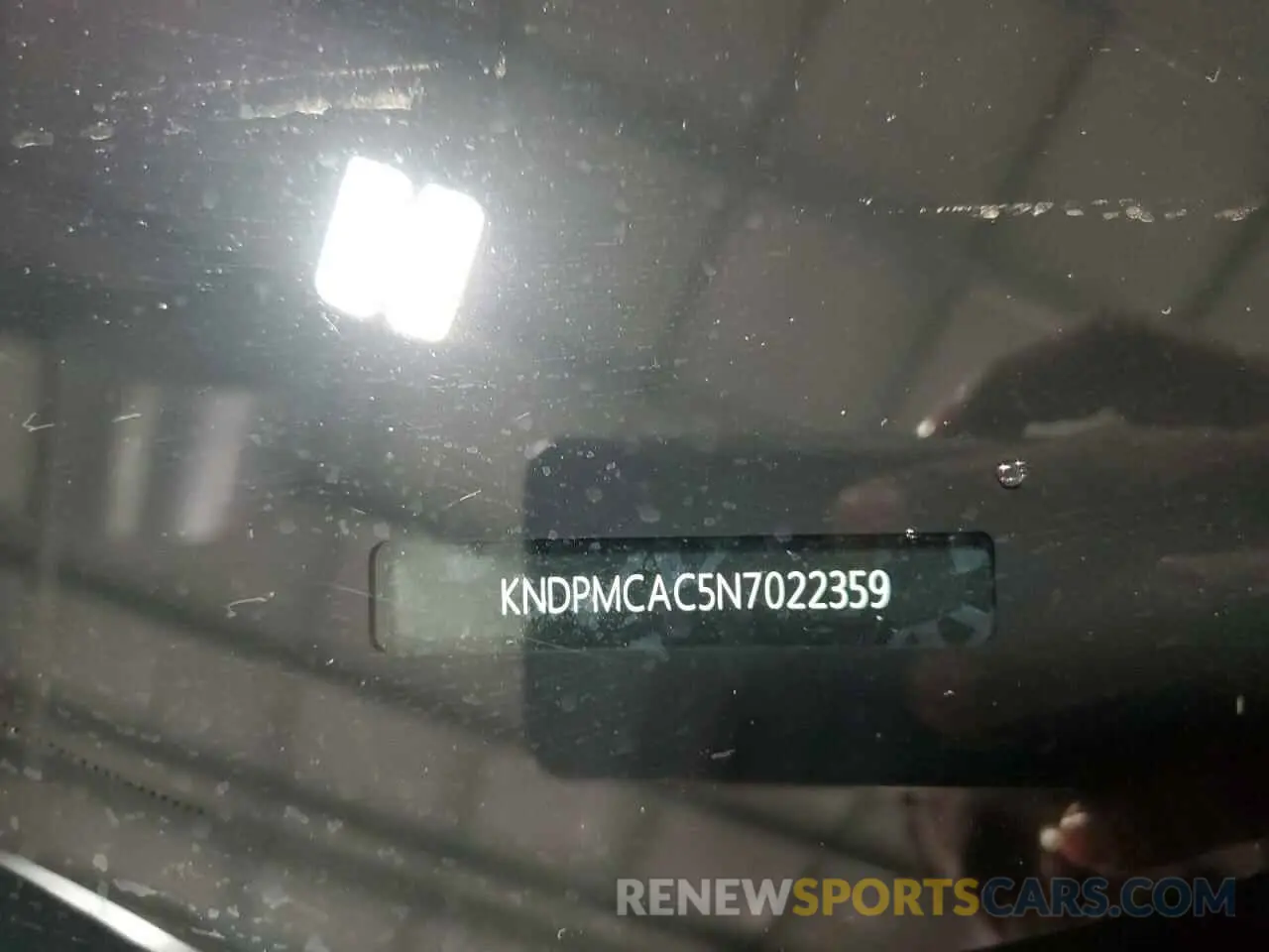 13 Photograph of a damaged car KNDPMCAC5N7022359 KIA SPORTAGE 2022