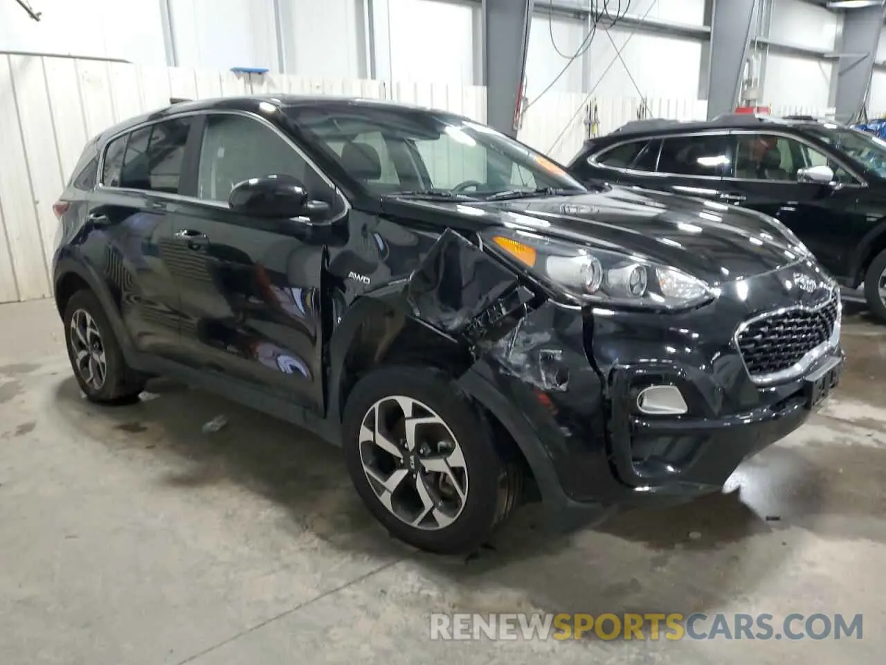 4 Photograph of a damaged car KNDPMCAC5N7022359 KIA SPORTAGE 2022