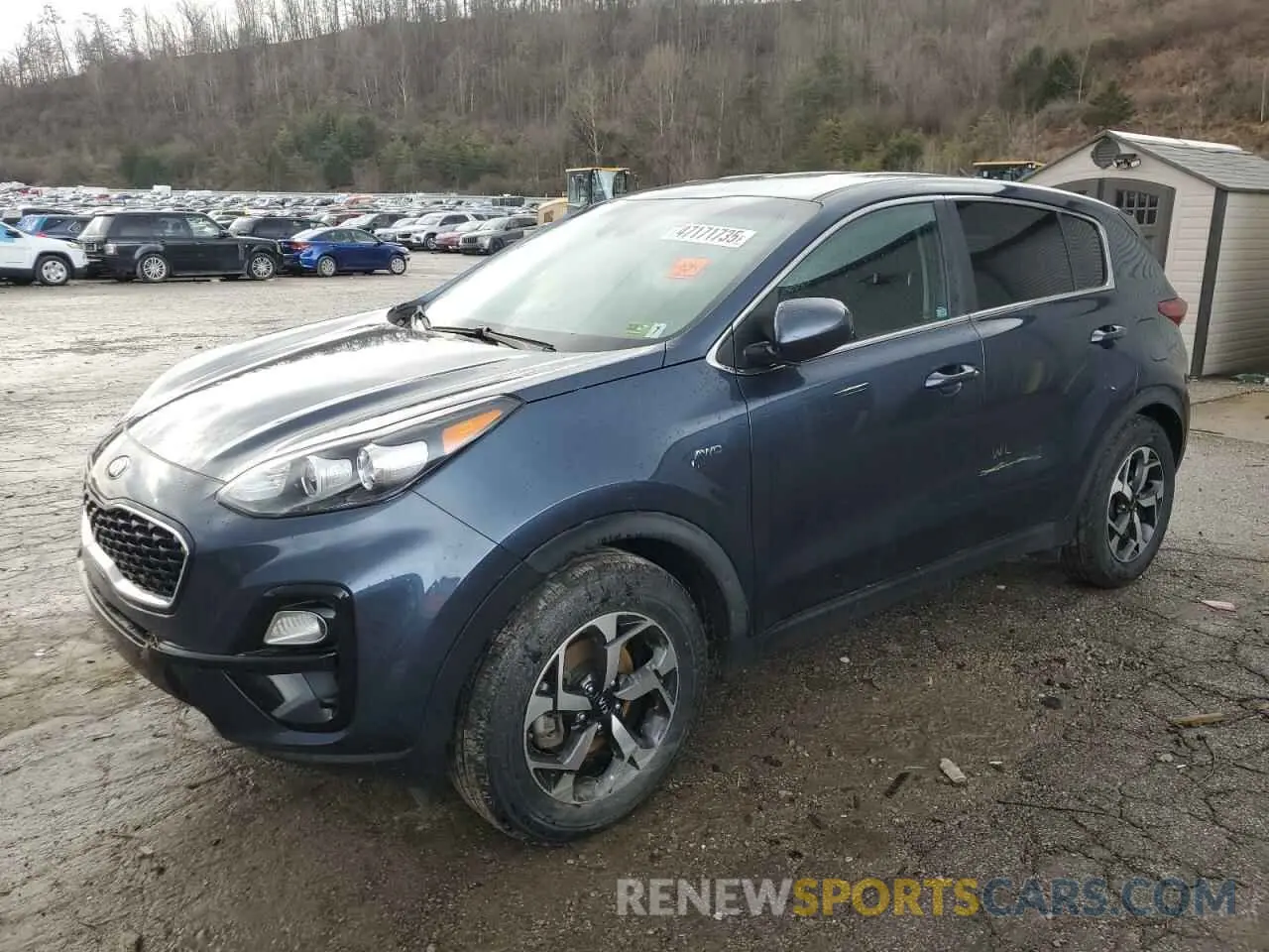 1 Photograph of a damaged car KNDPMCAC5N7026086 KIA SPORTAGE 2022