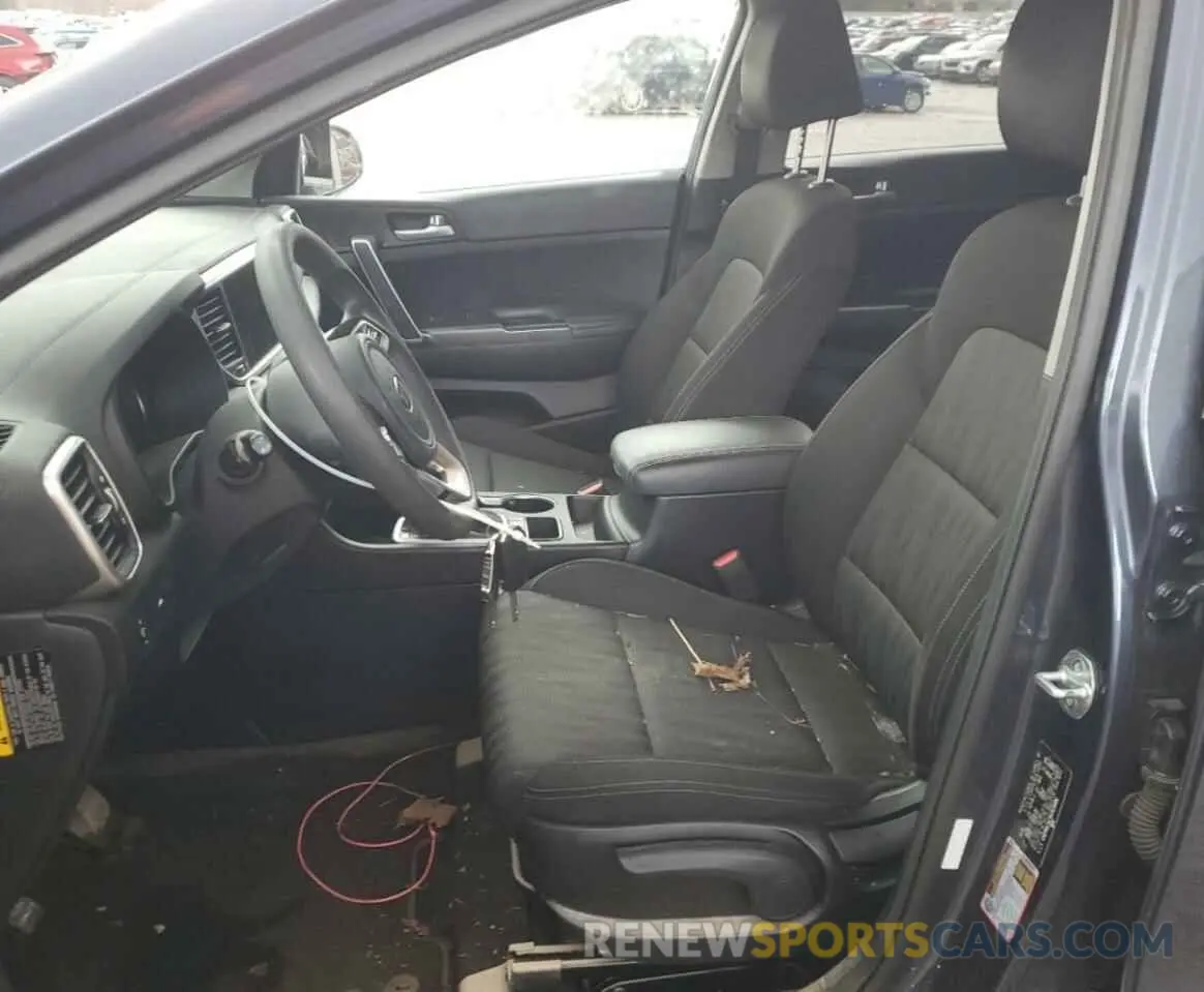 7 Photograph of a damaged car KNDPMCAC5N7026086 KIA SPORTAGE 2022