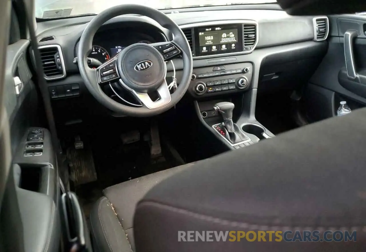 8 Photograph of a damaged car KNDPMCAC5N7026086 KIA SPORTAGE 2022