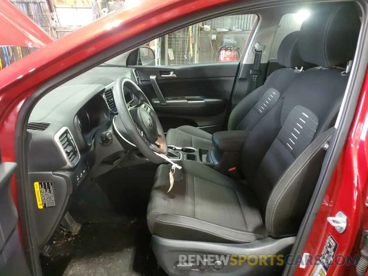 7 Photograph of a damaged car KNDPMCAC5N7959325 KIA SPORTAGE 2022