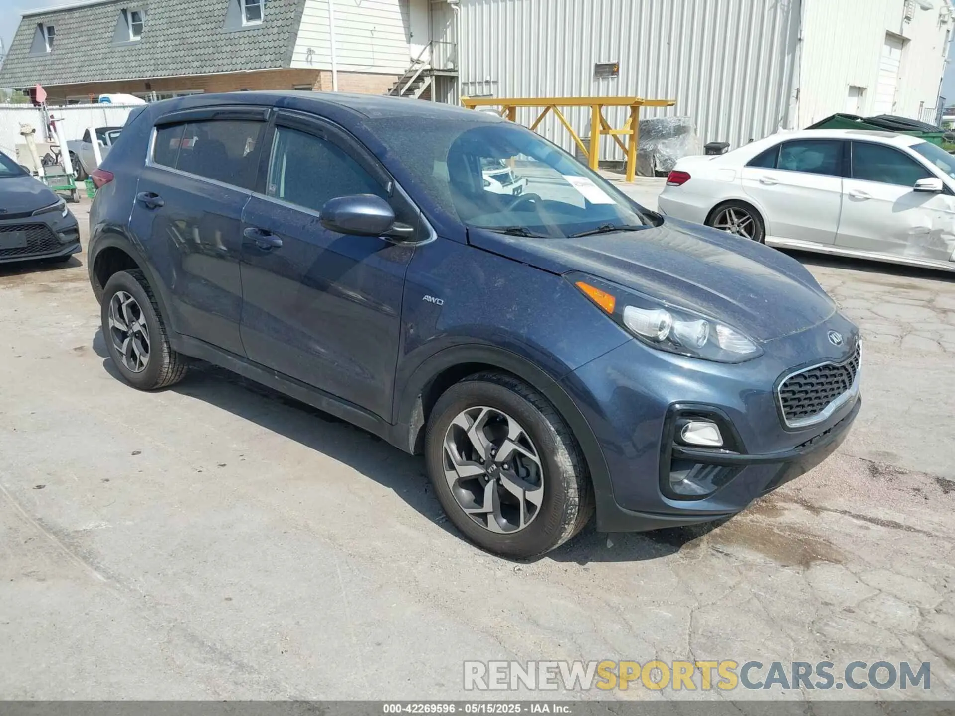 1 Photograph of a damaged car KNDPMCAC6N7018689 KIA SPORTAGE 2022