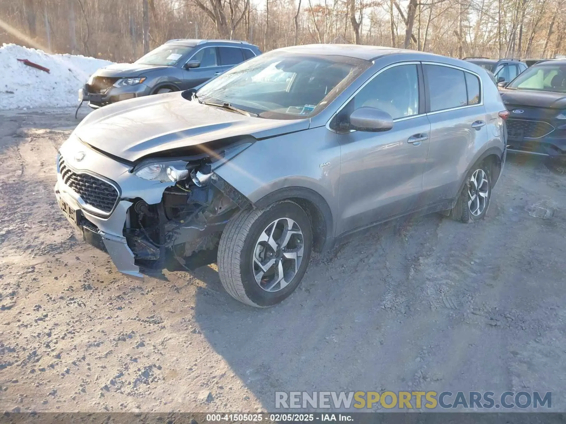 2 Photograph of a damaged car KNDPMCAC6N7968700 KIA SPORTAGE 2022