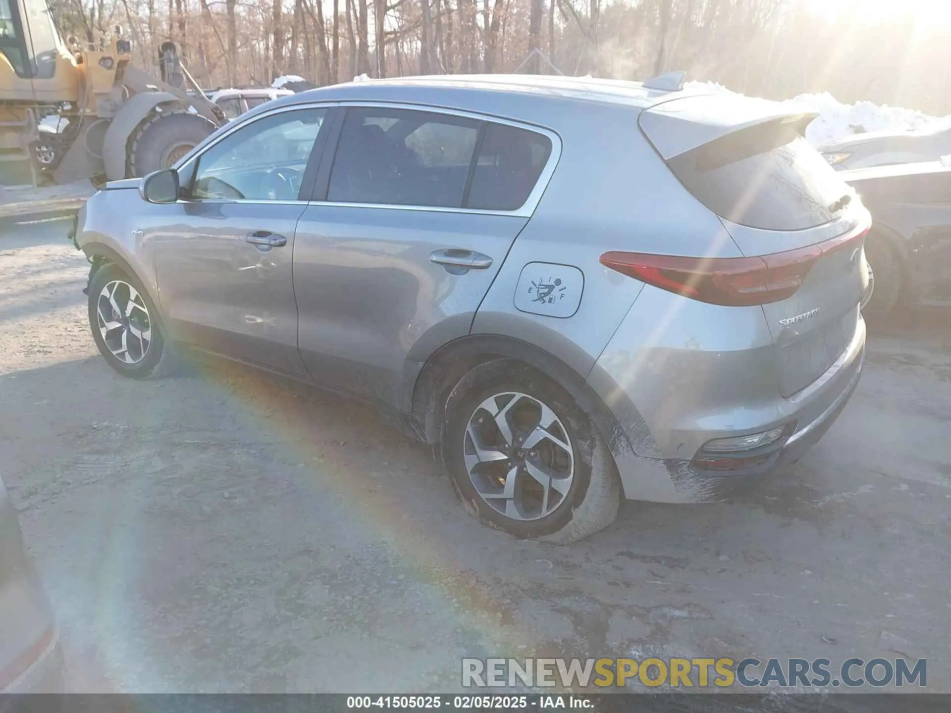 3 Photograph of a damaged car KNDPMCAC6N7968700 KIA SPORTAGE 2022