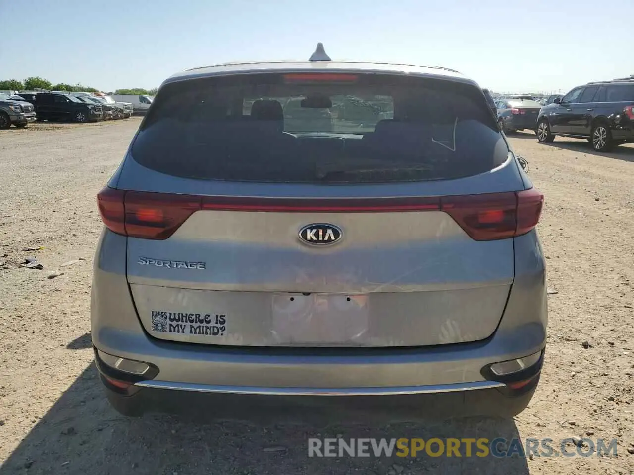6 Photograph of a damaged car KNDPMCAC6N7971113 KIA SPORTAGE 2022