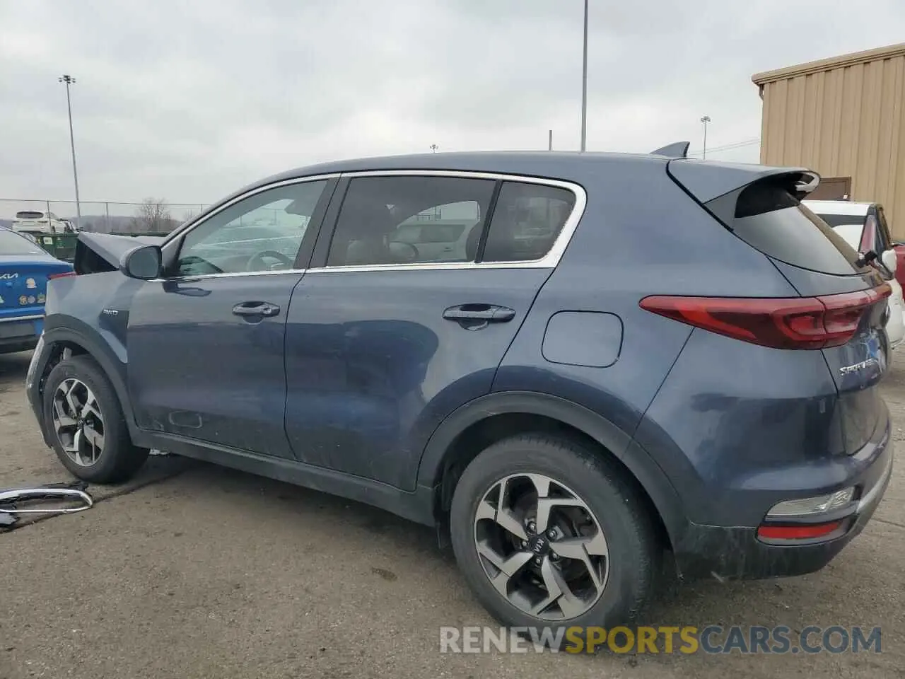 2 Photograph of a damaged car KNDPMCAC6N7973427 KIA SPORTAGE 2022