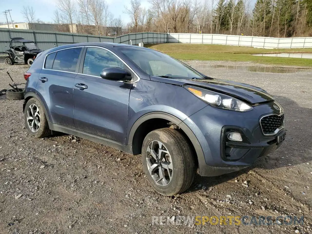 4 Photograph of a damaged car KNDPMCAC6N7982886 KIA SPORTAGE 2022