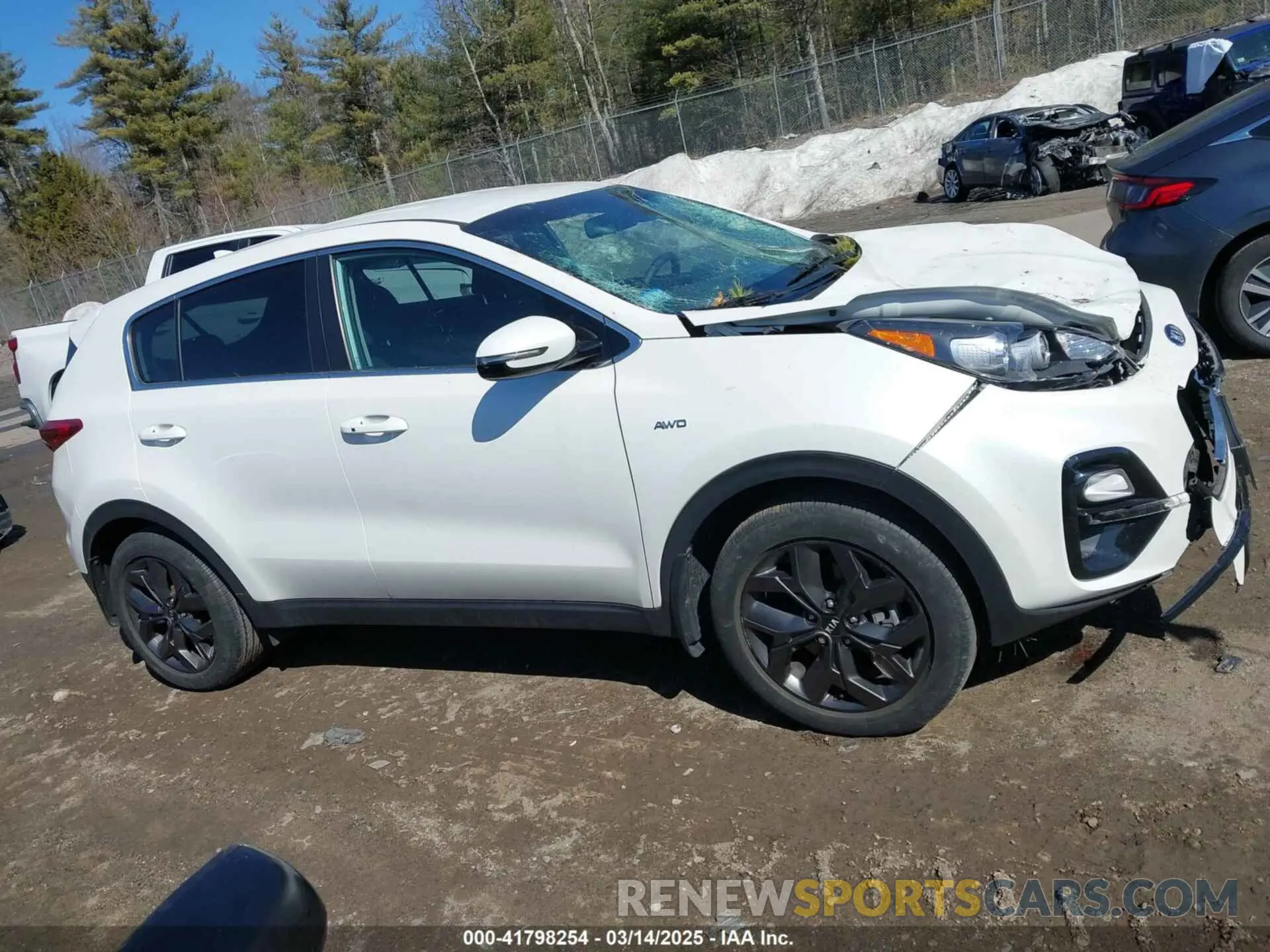 13 Photograph of a damaged car KNDPMCAC7N7025277 KIA SPORTAGE 2022