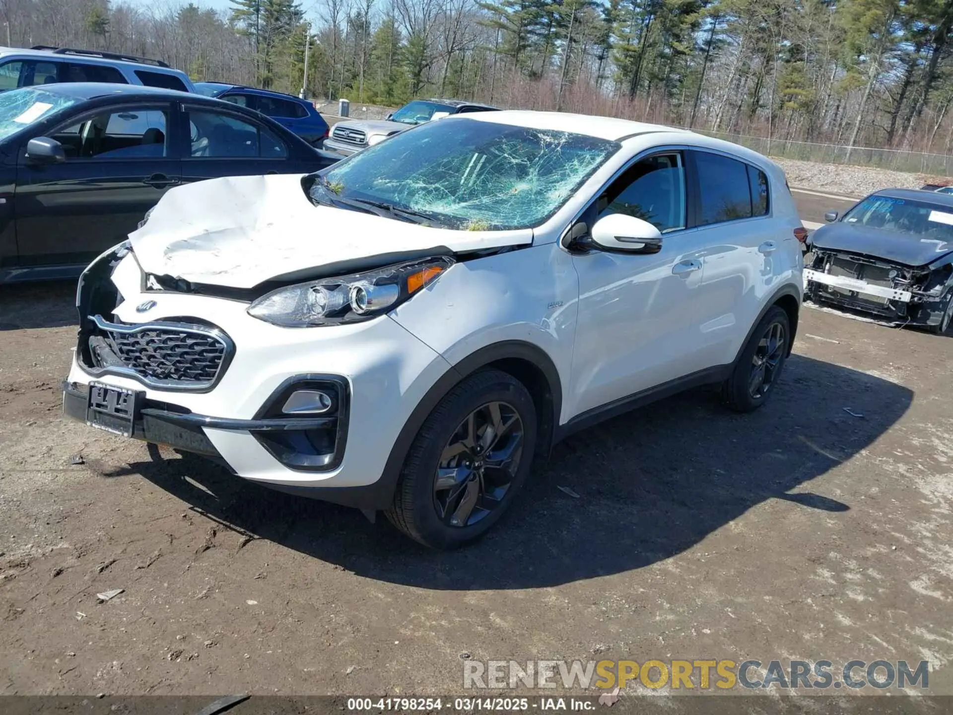 2 Photograph of a damaged car KNDPMCAC7N7025277 KIA SPORTAGE 2022