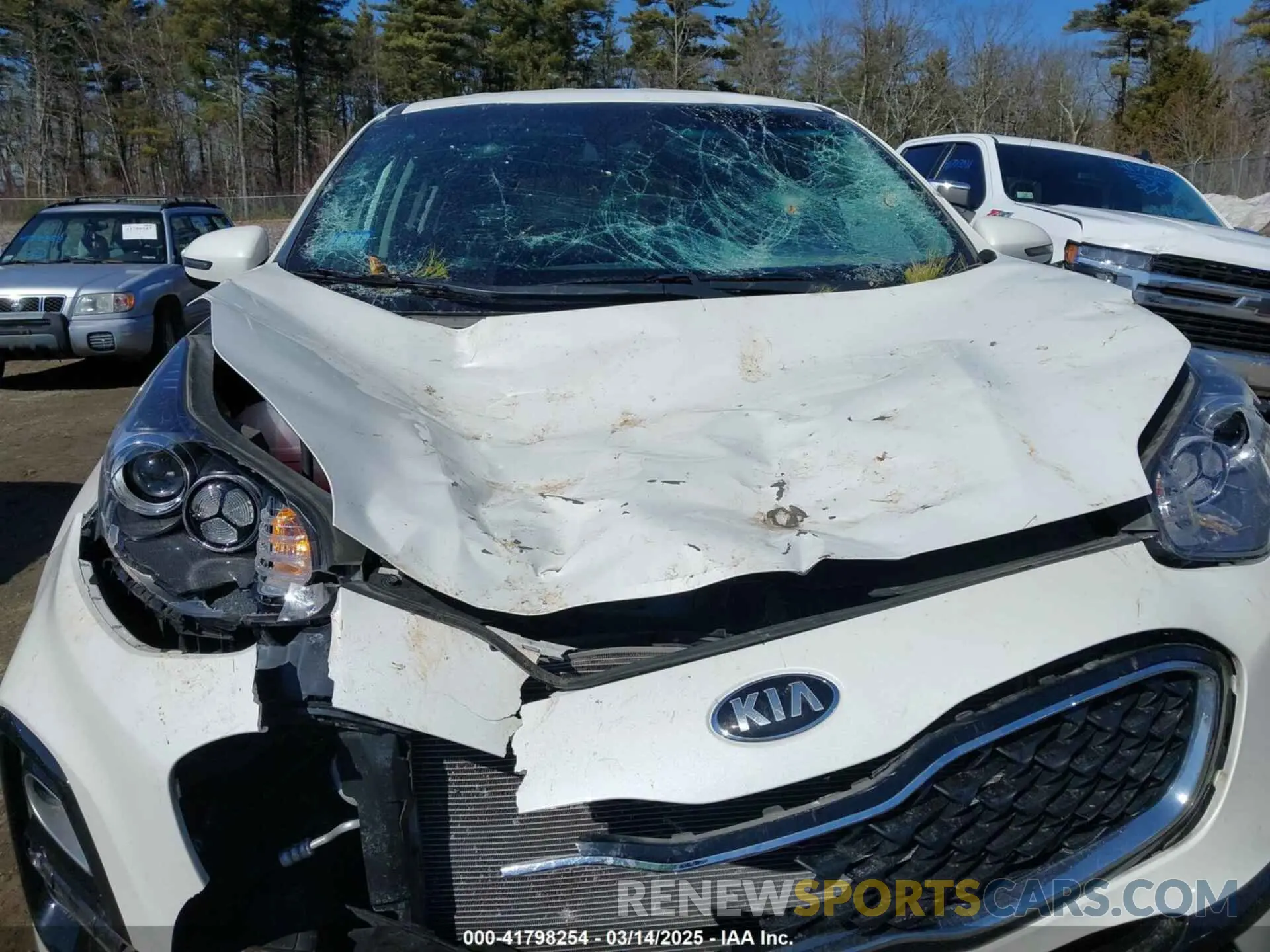 20 Photograph of a damaged car KNDPMCAC7N7025277 KIA SPORTAGE 2022