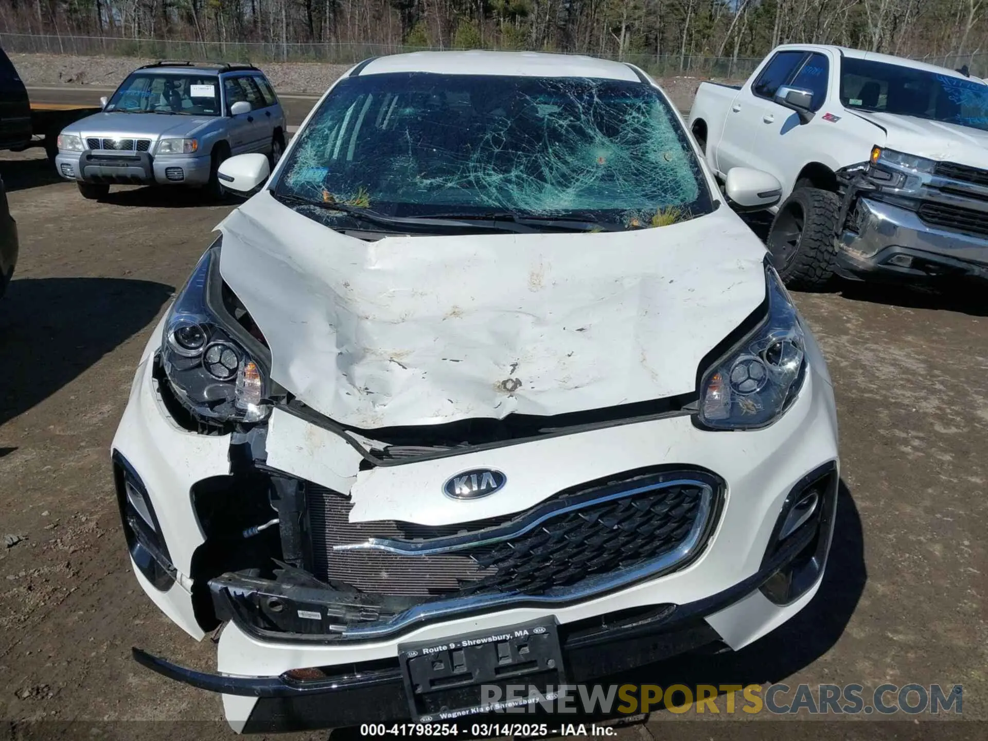 6 Photograph of a damaged car KNDPMCAC7N7025277 KIA SPORTAGE 2022