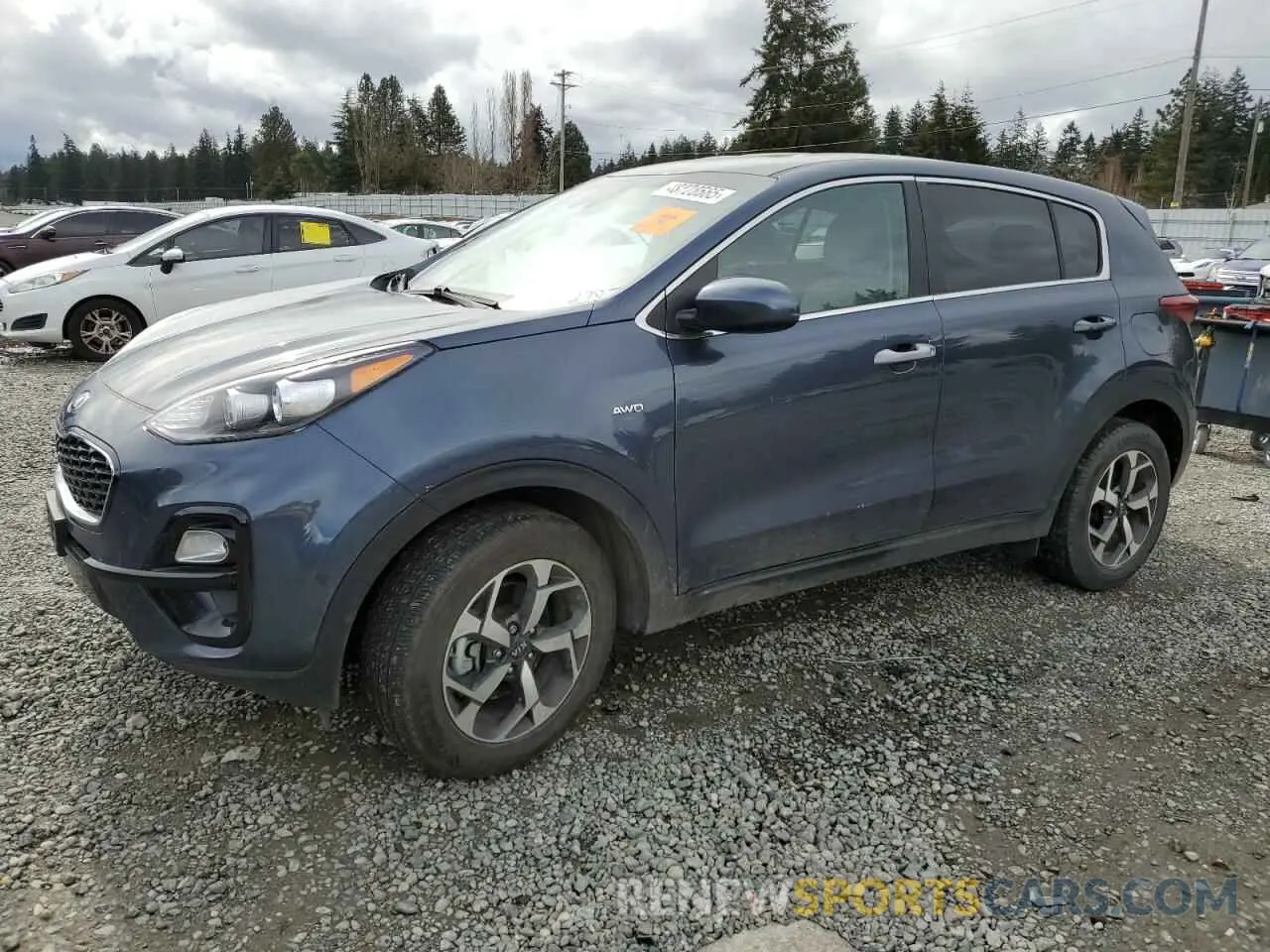 1 Photograph of a damaged car KNDPMCAC7N7949797 KIA SPORTAGE 2022