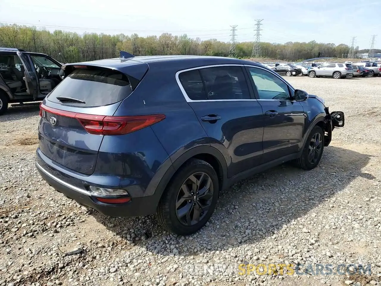3 Photograph of a damaged car KNDPMCAC7N7957785 KIA SPORTAGE 2022