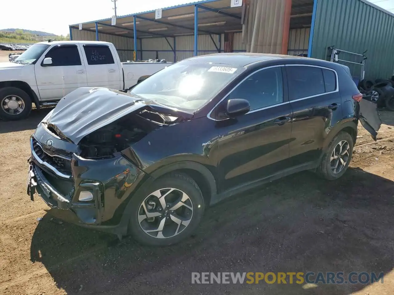 1 Photograph of a damaged car KNDPMCAC7N7964221 KIA SPORTAGE 2022