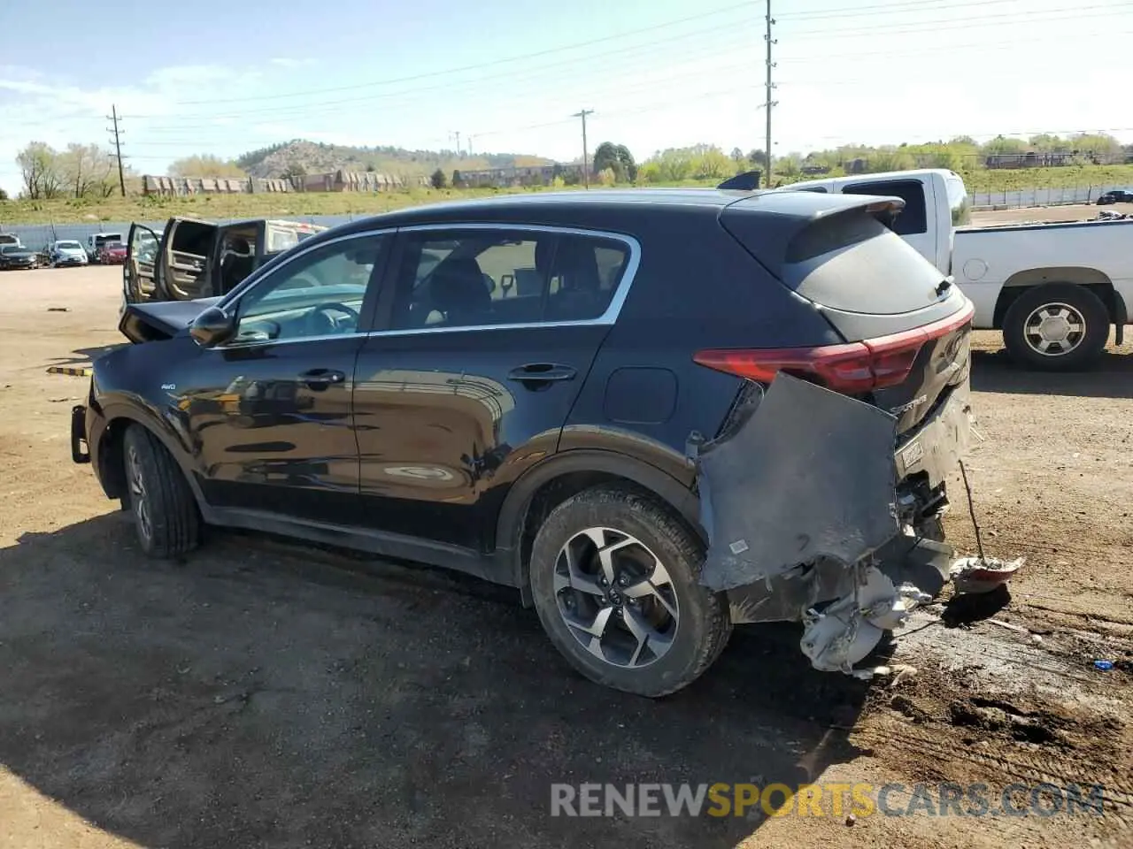 2 Photograph of a damaged car KNDPMCAC7N7964221 KIA SPORTAGE 2022