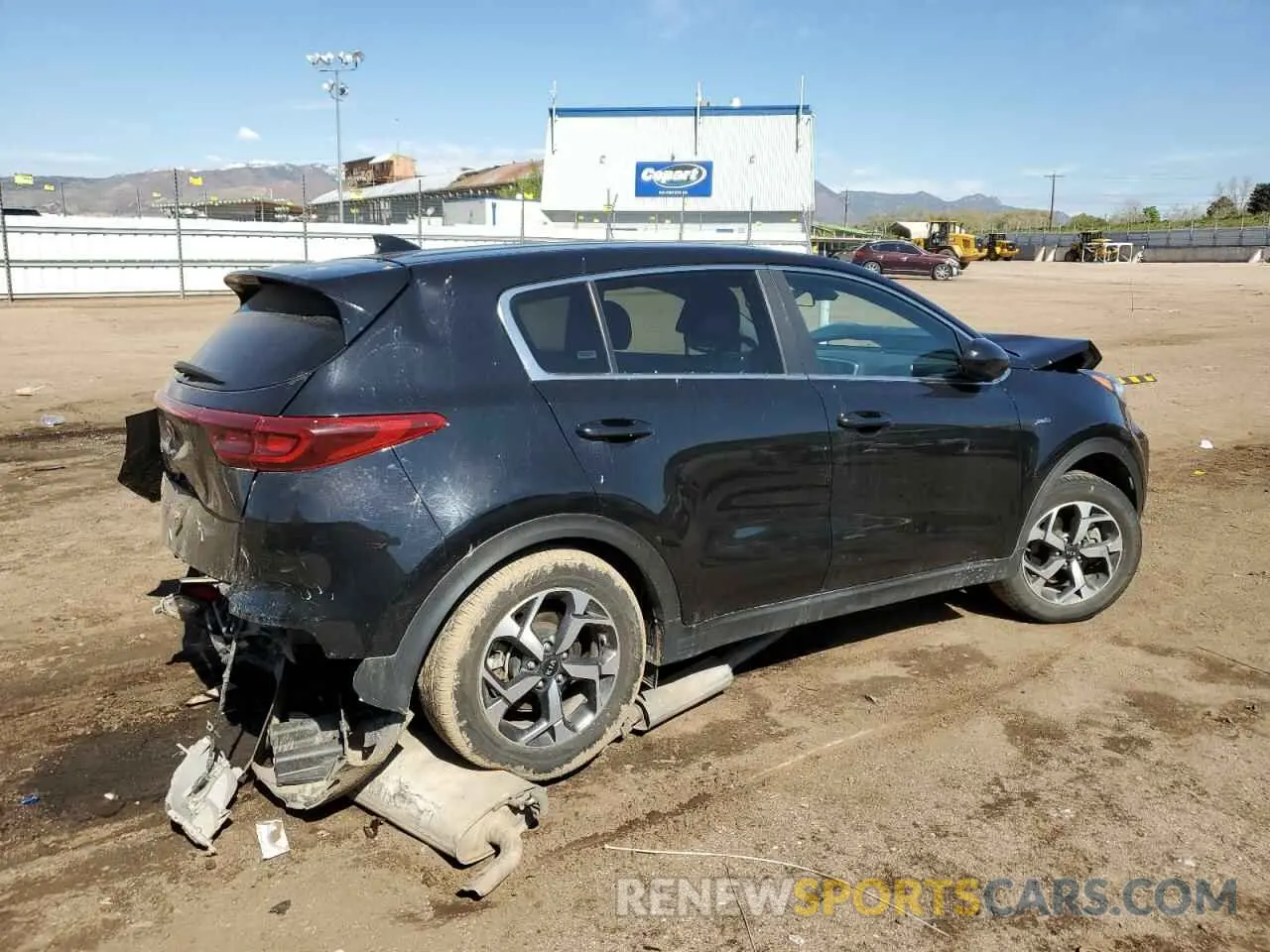 3 Photograph of a damaged car KNDPMCAC7N7964221 KIA SPORTAGE 2022