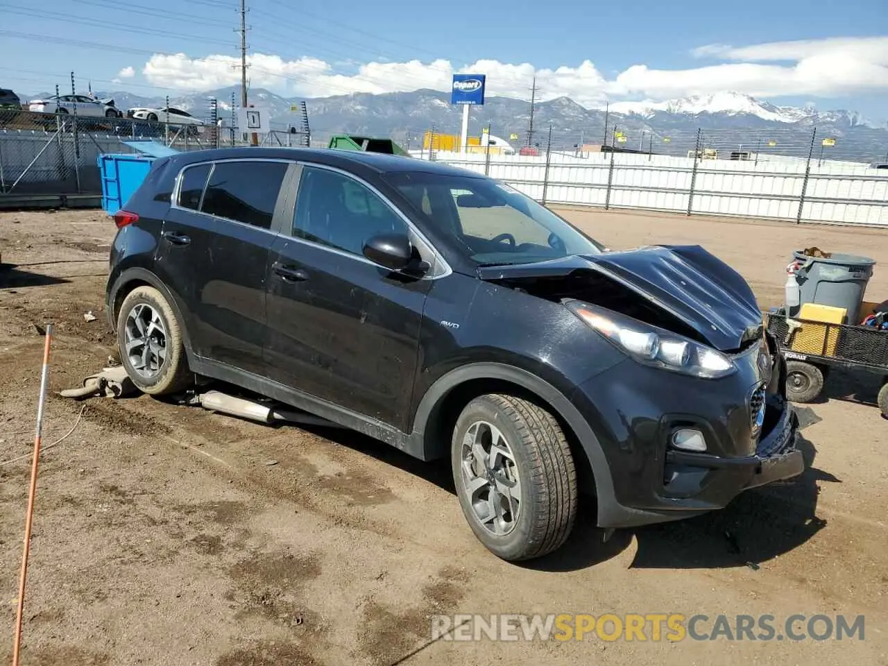 4 Photograph of a damaged car KNDPMCAC7N7964221 KIA SPORTAGE 2022