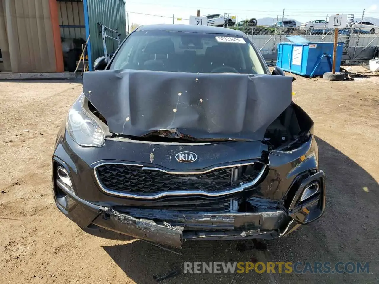 5 Photograph of a damaged car KNDPMCAC7N7964221 KIA SPORTAGE 2022