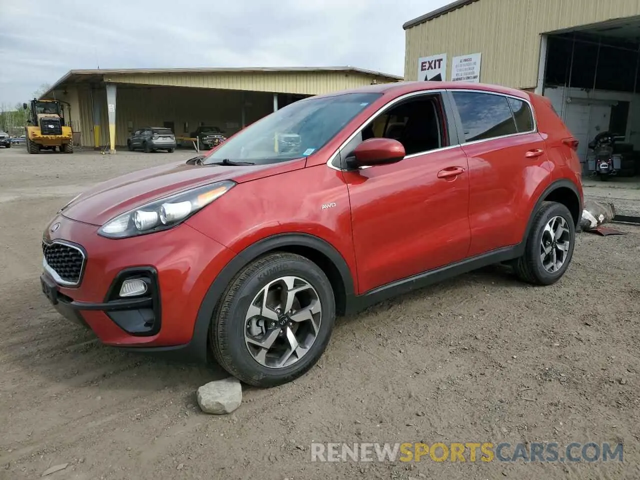 1 Photograph of a damaged car KNDPMCAC7N7983741 KIA SPORTAGE 2022