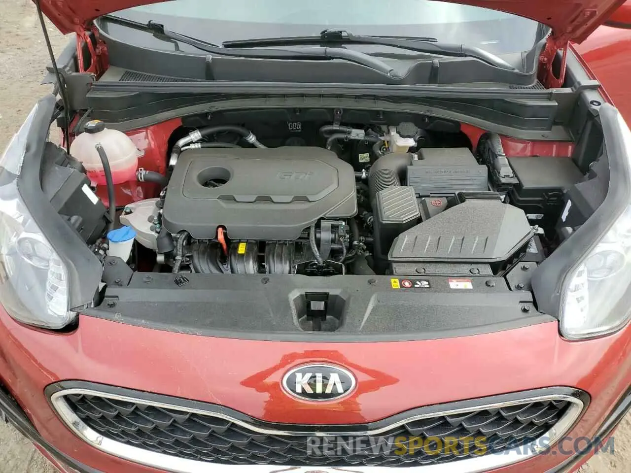 12 Photograph of a damaged car KNDPMCAC7N7983741 KIA SPORTAGE 2022