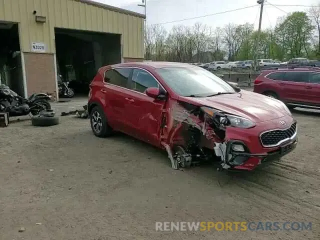 14 Photograph of a damaged car KNDPMCAC7N7983741 KIA SPORTAGE 2022