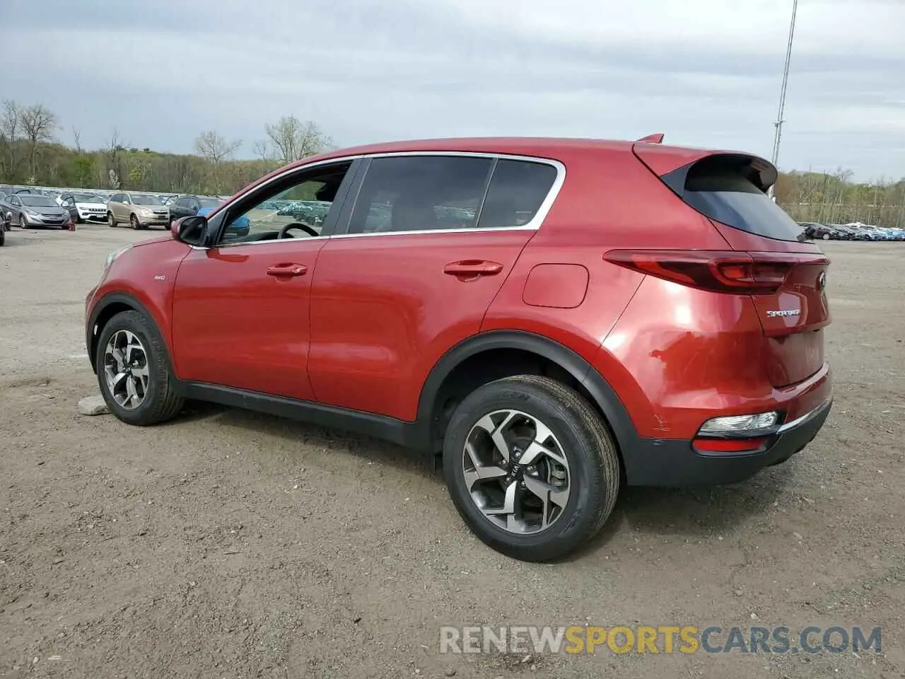 2 Photograph of a damaged car KNDPMCAC7N7983741 KIA SPORTAGE 2022