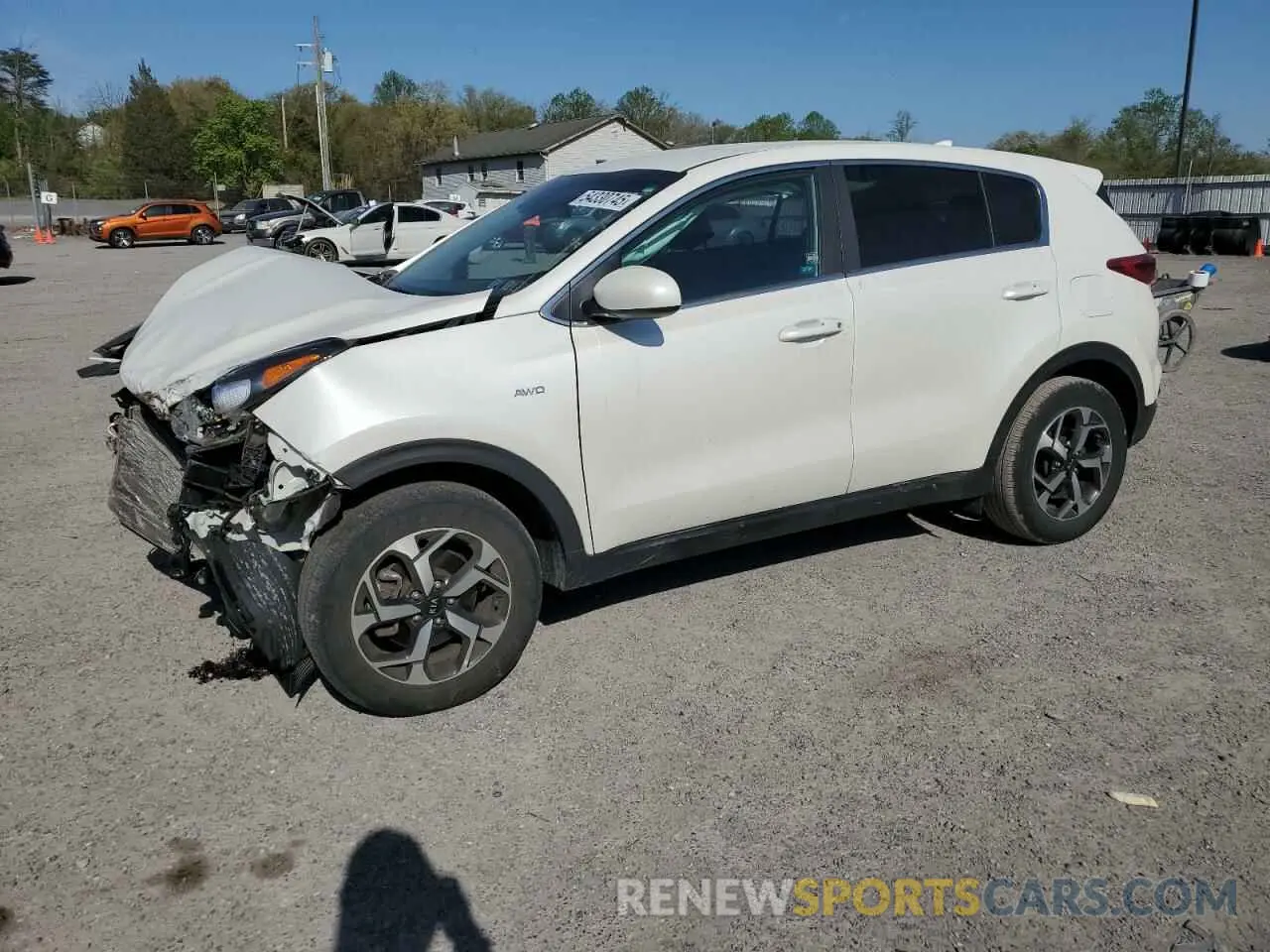 1 Photograph of a damaged car KNDPMCAC7N7986154 KIA SPORTAGE 2022