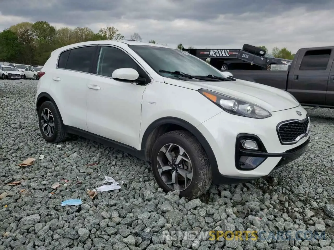 4 Photograph of a damaged car KNDPMCAC8N7008410 KIA SPORTAGE 2022