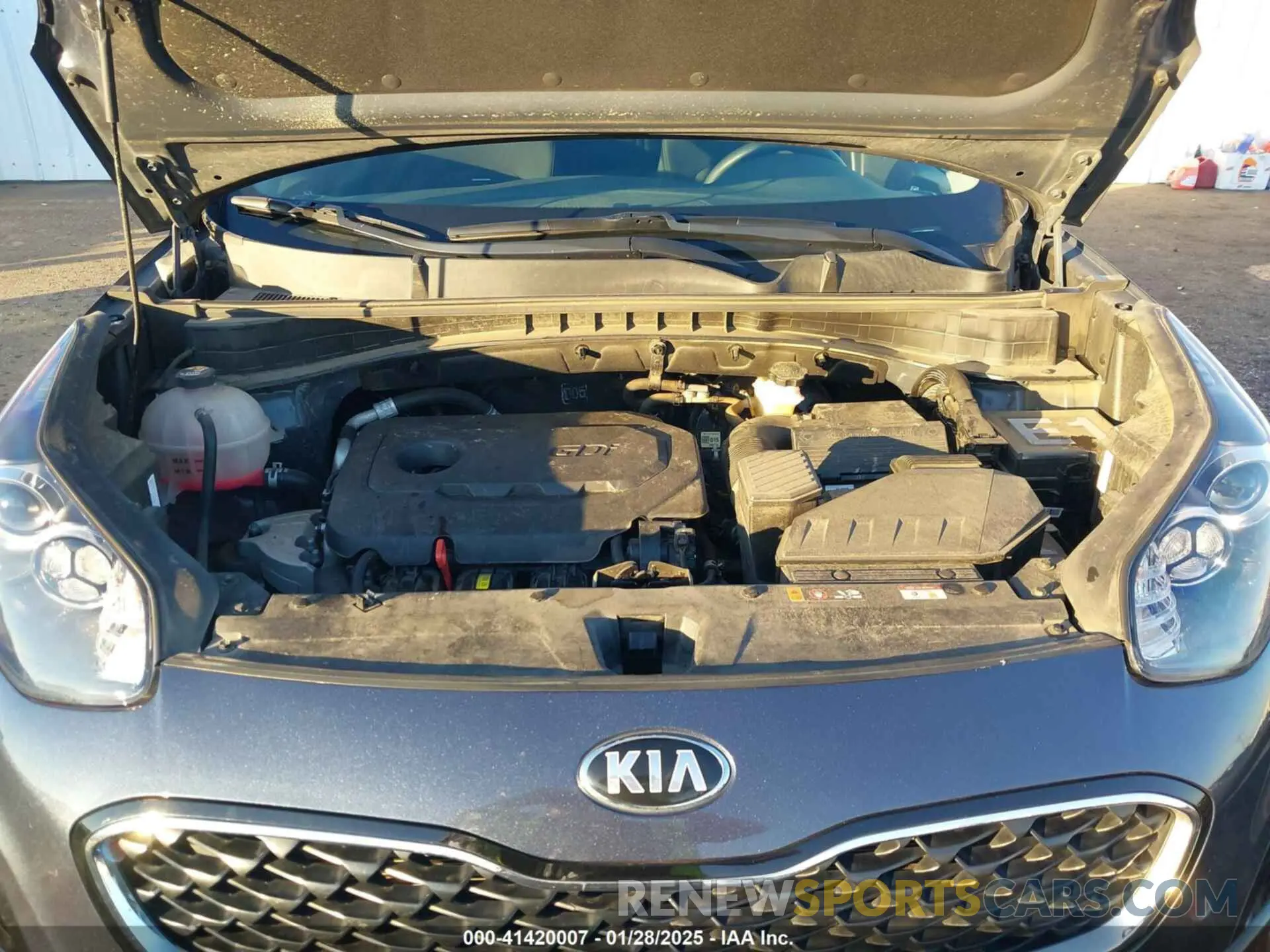 10 Photograph of a damaged car KNDPMCAC8N7021819 KIA SPORTAGE 2022