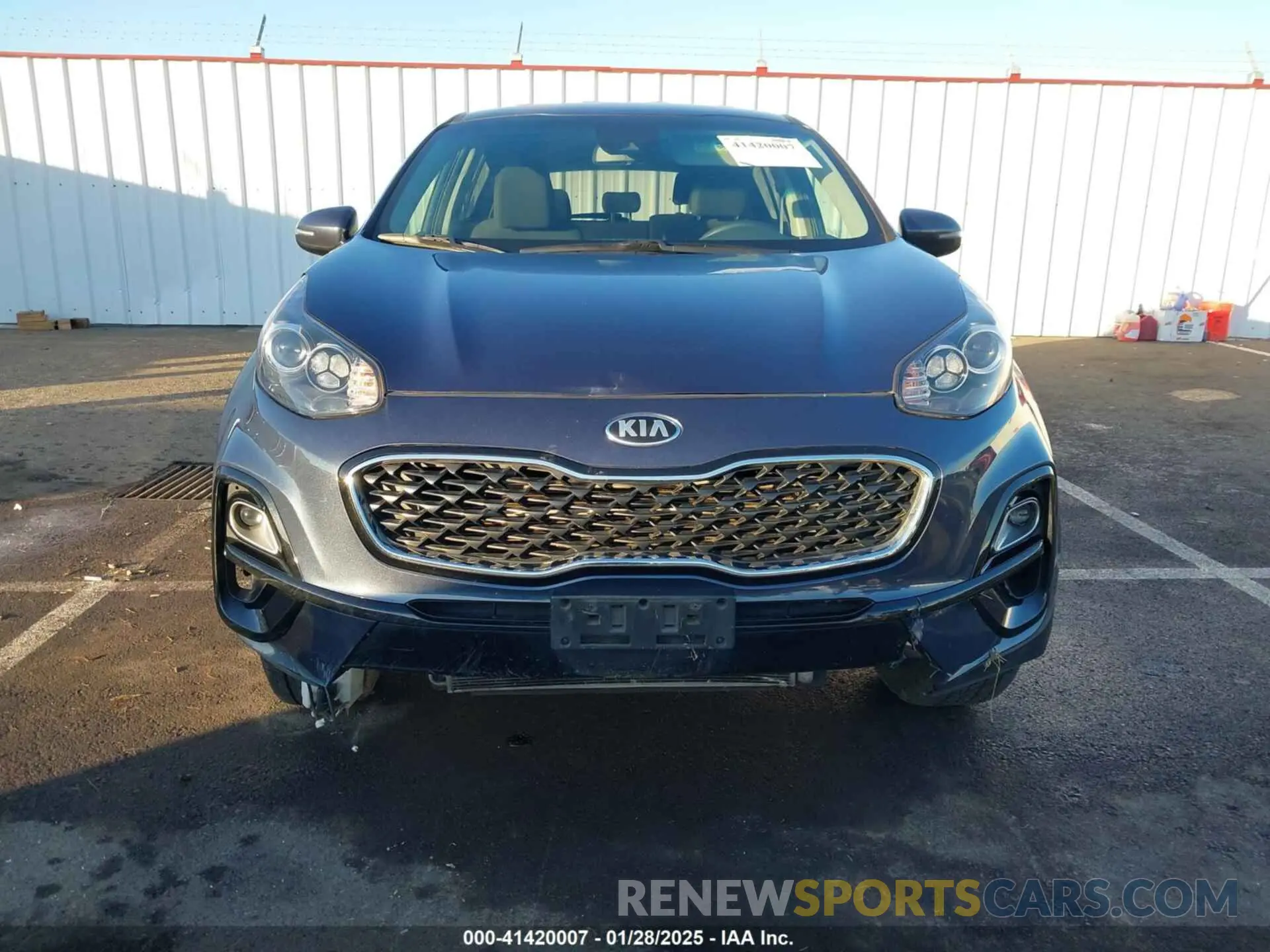 12 Photograph of a damaged car KNDPMCAC8N7021819 KIA SPORTAGE 2022