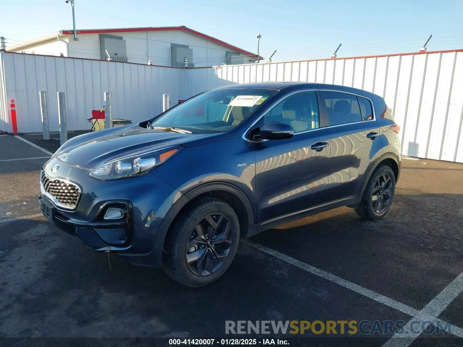 2 Photograph of a damaged car KNDPMCAC8N7021819 KIA SPORTAGE 2022