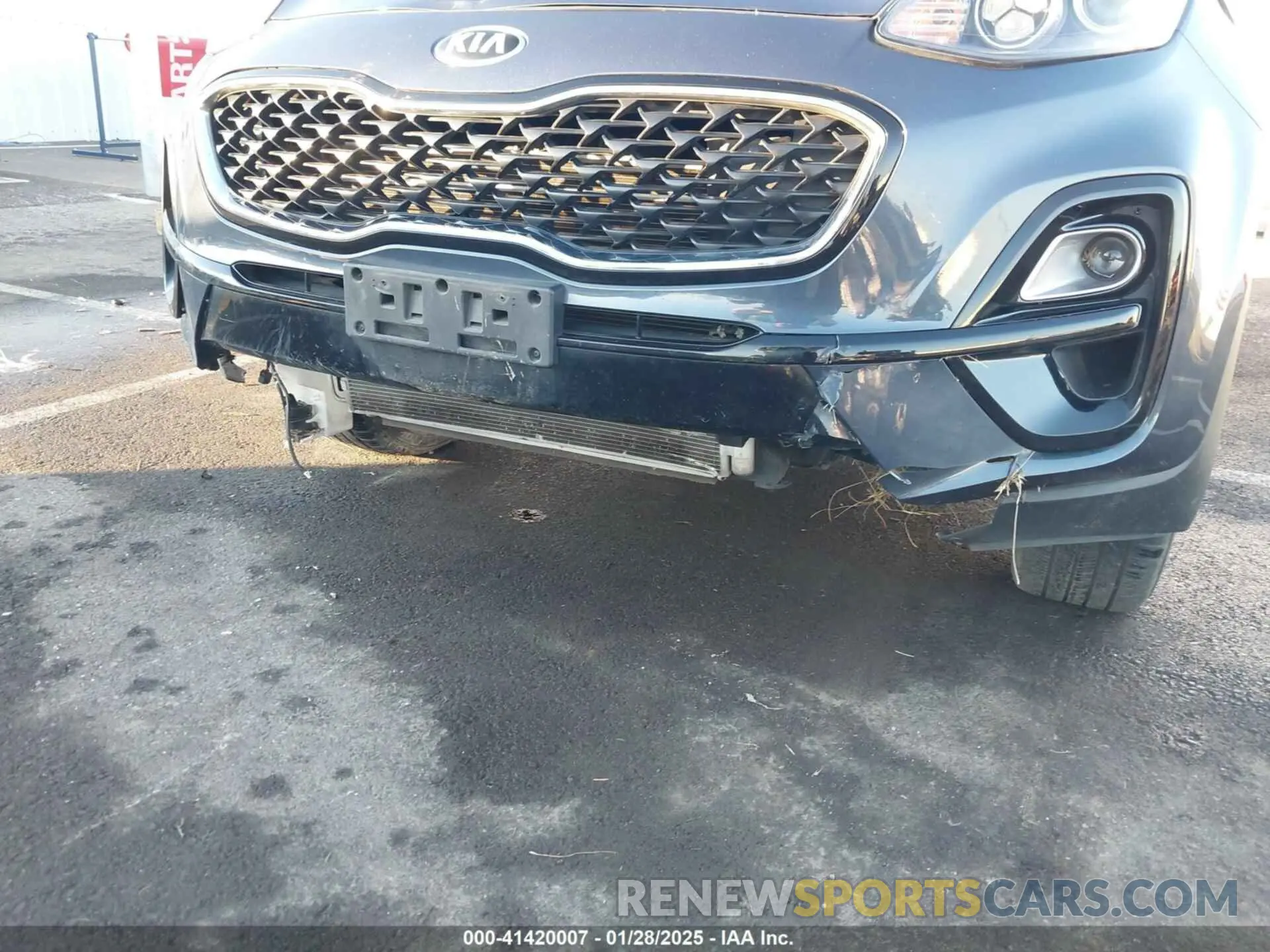 6 Photograph of a damaged car KNDPMCAC8N7021819 KIA SPORTAGE 2022