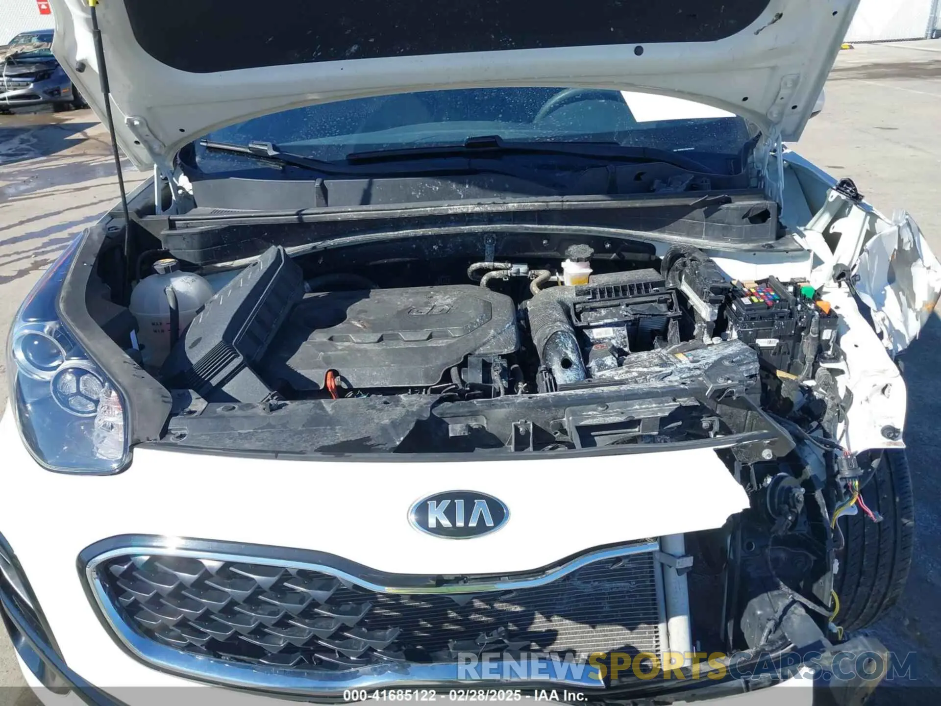 10 Photograph of a damaged car KNDPMCAC8N7957004 KIA SPORTAGE 2022