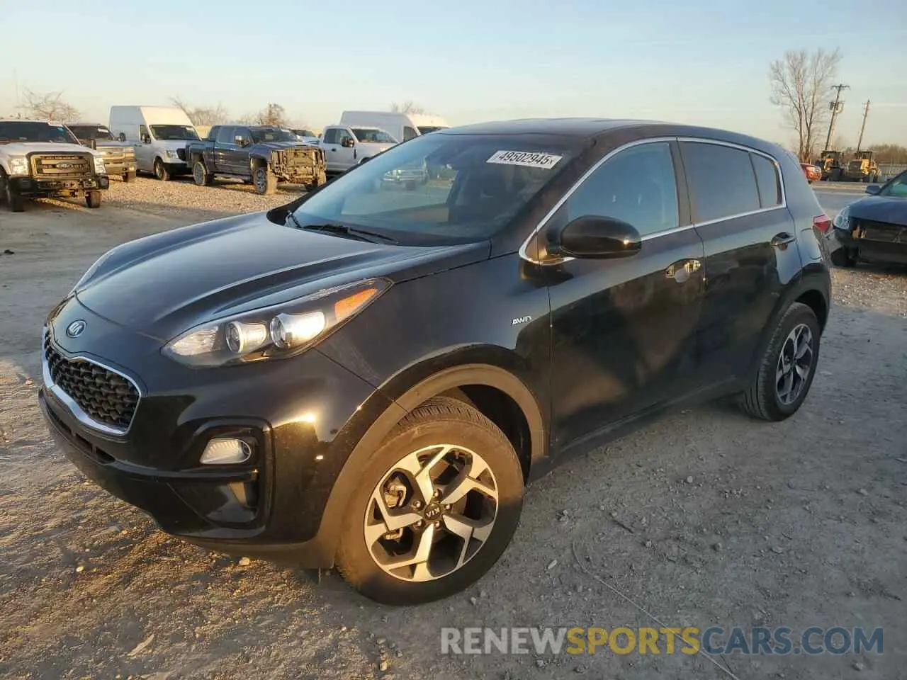 1 Photograph of a damaged car KNDPMCAC8N7993274 KIA SPORTAGE 2022