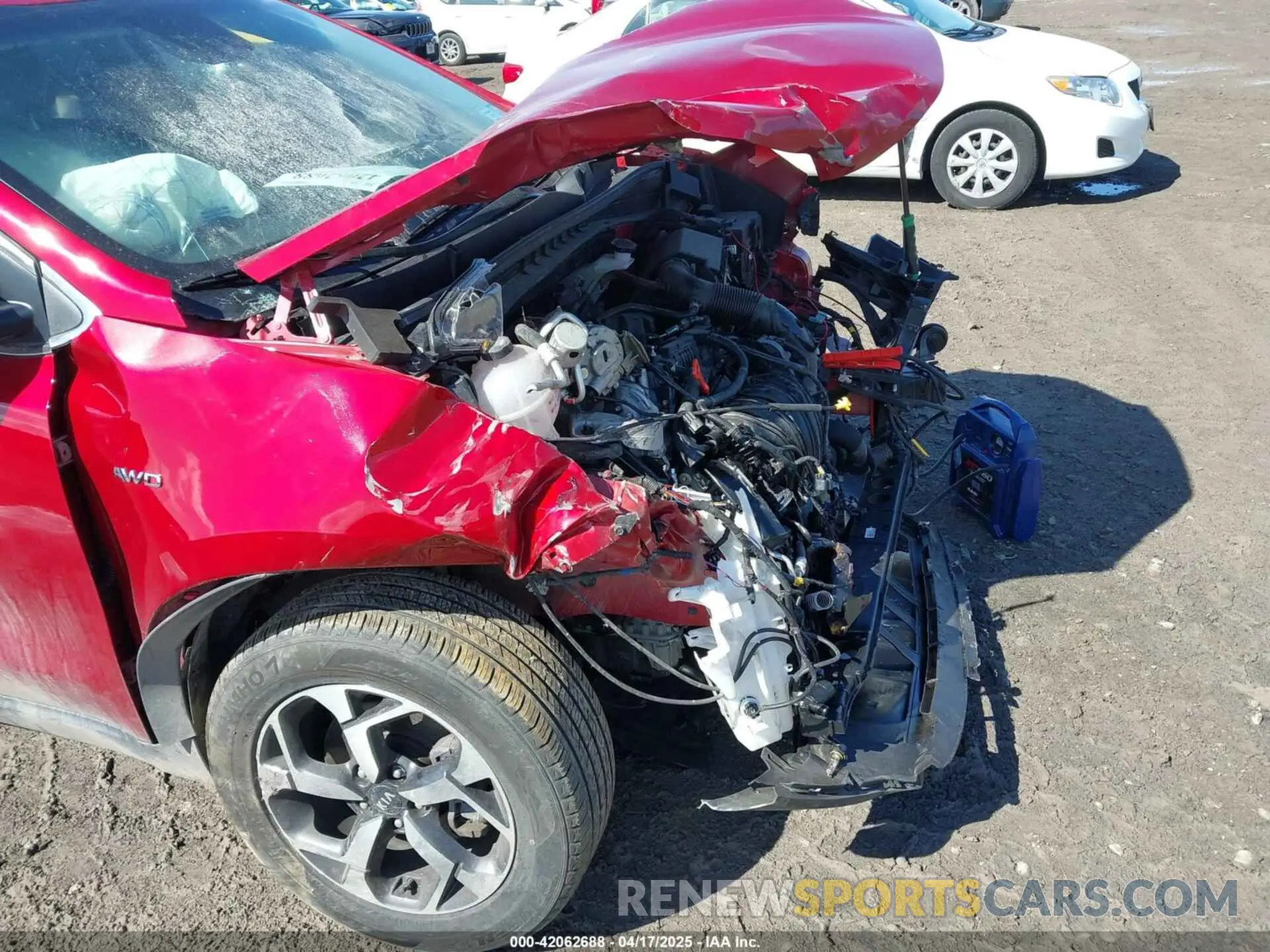17 Photograph of a damaged car KNDPMCAC9N7010389 KIA SPORTAGE 2022